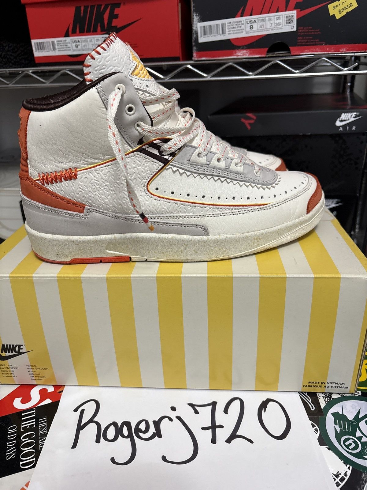 Jordan Brand Jordan 2 Maison Chateau Rogue Size US 8 / EU 41 - 3 Thumbnail