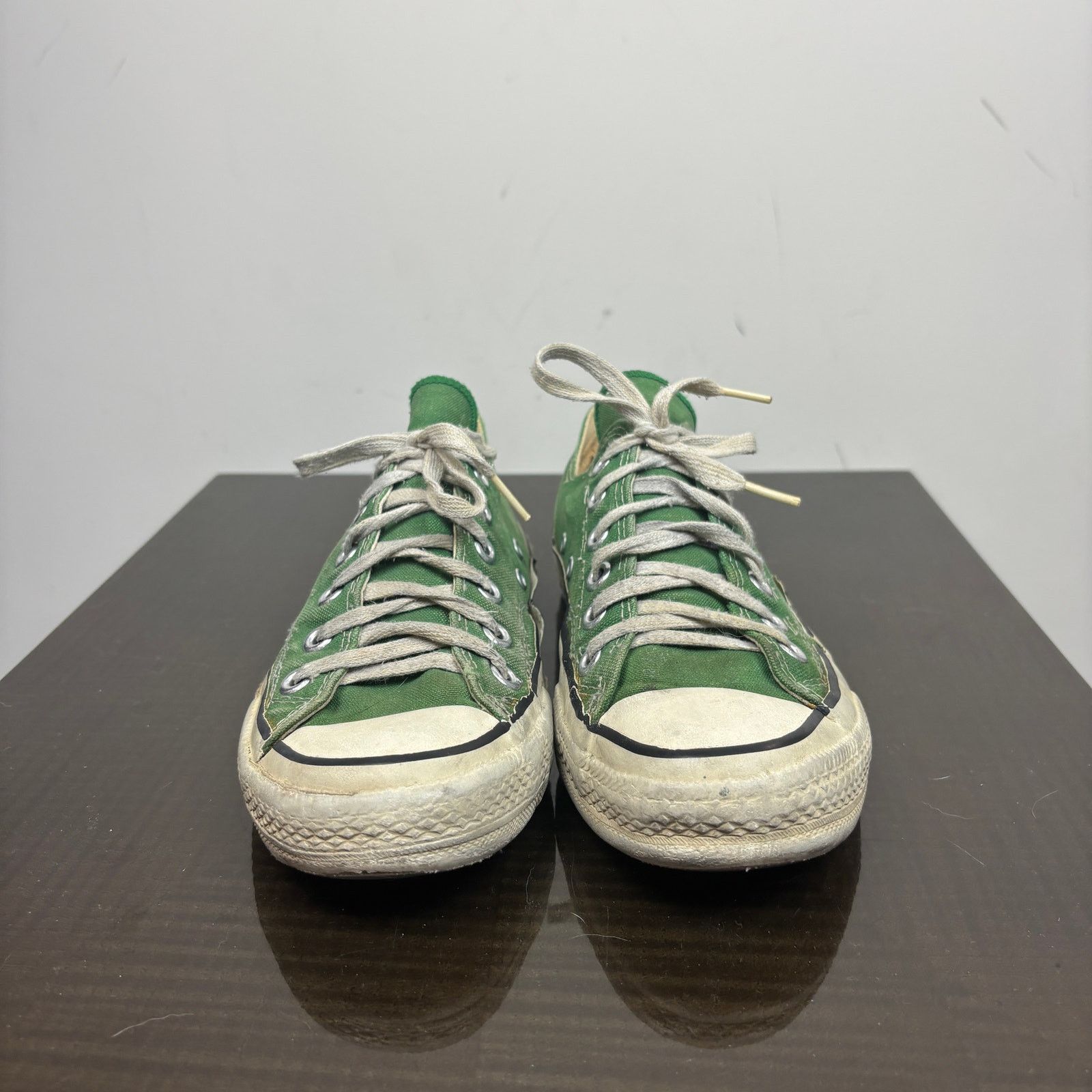 Converse Vintage 80s Converse Low Shoes Sneakers Green Men's Size 6 Size US 6 / EU 39 - 2 Thumbnail