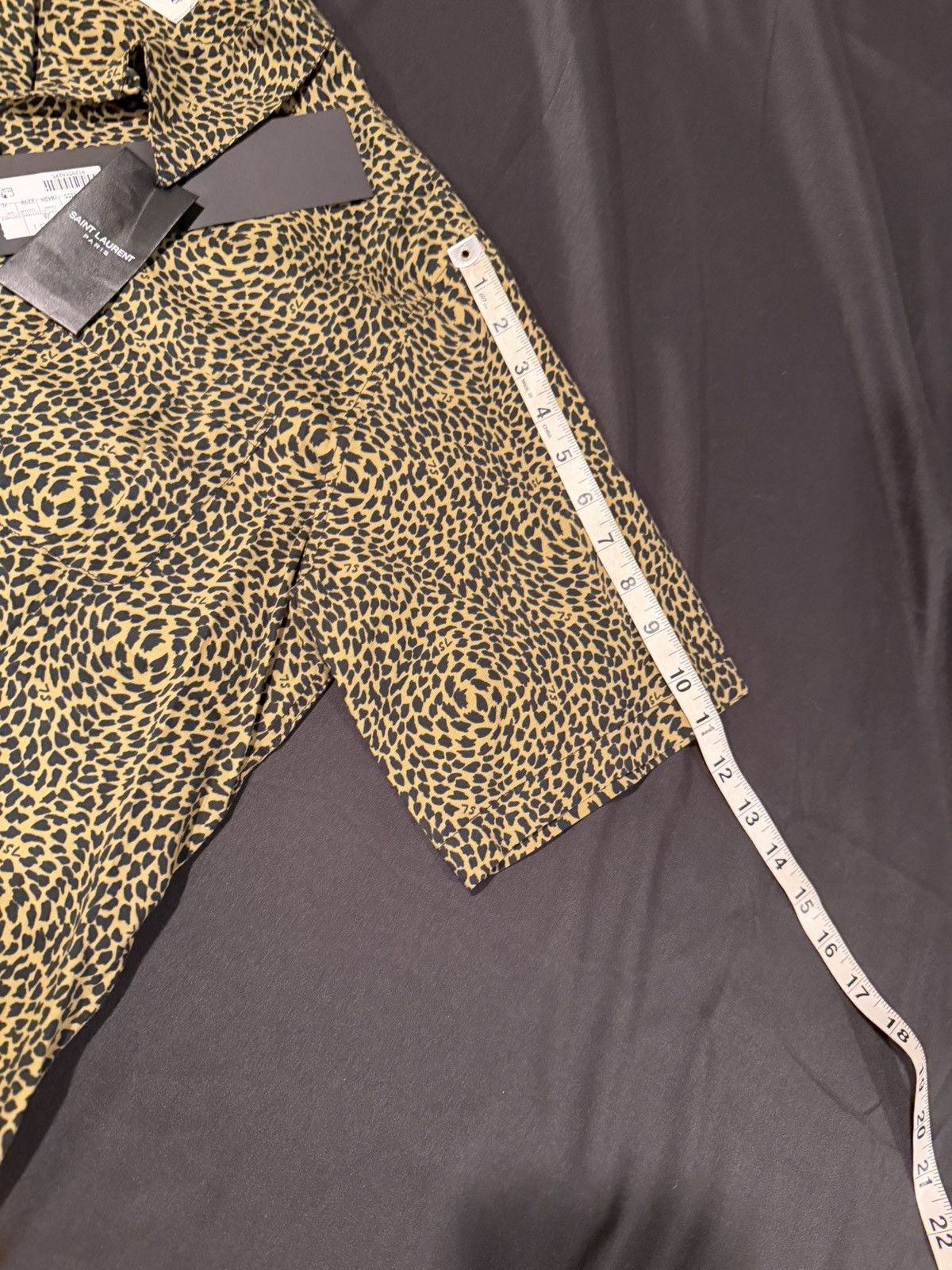 Saint Laurent Paris Saint Laurent men leopard print shirt.XL. $890 Size US XL / EU 56 / 4 - 3 Thumbnail