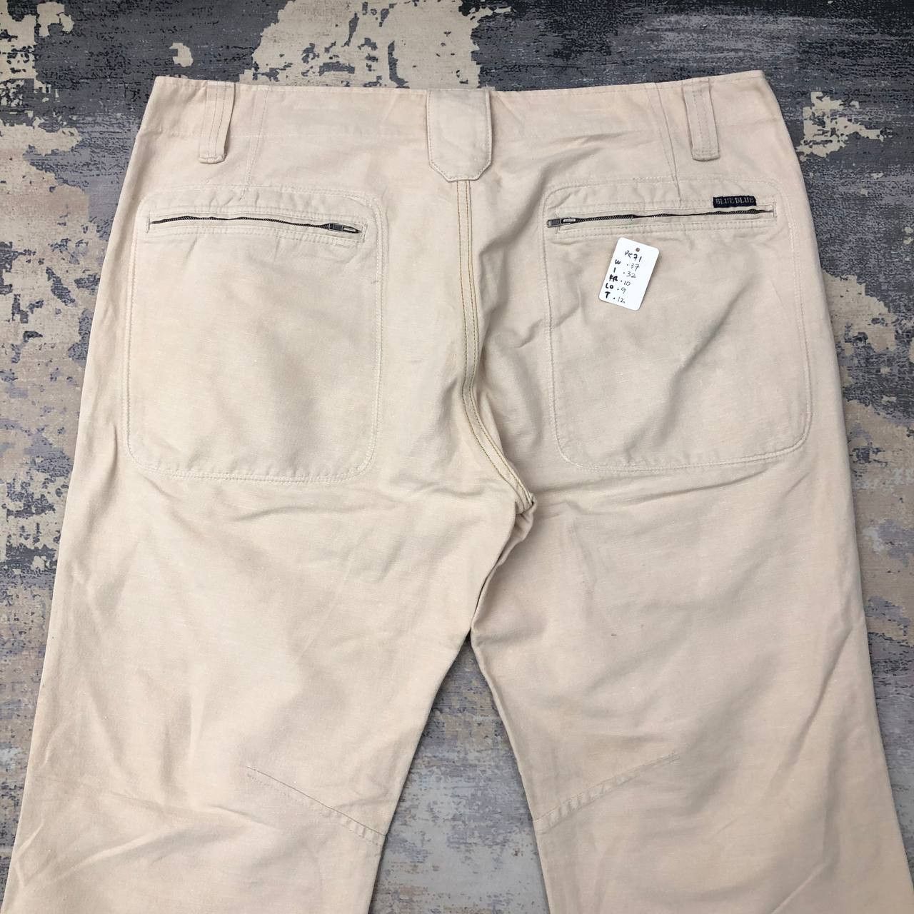 Blue Blue Japan P571 KING OF THE BLUE BLUE PANTS Size US 37 - 4 Thumbnail