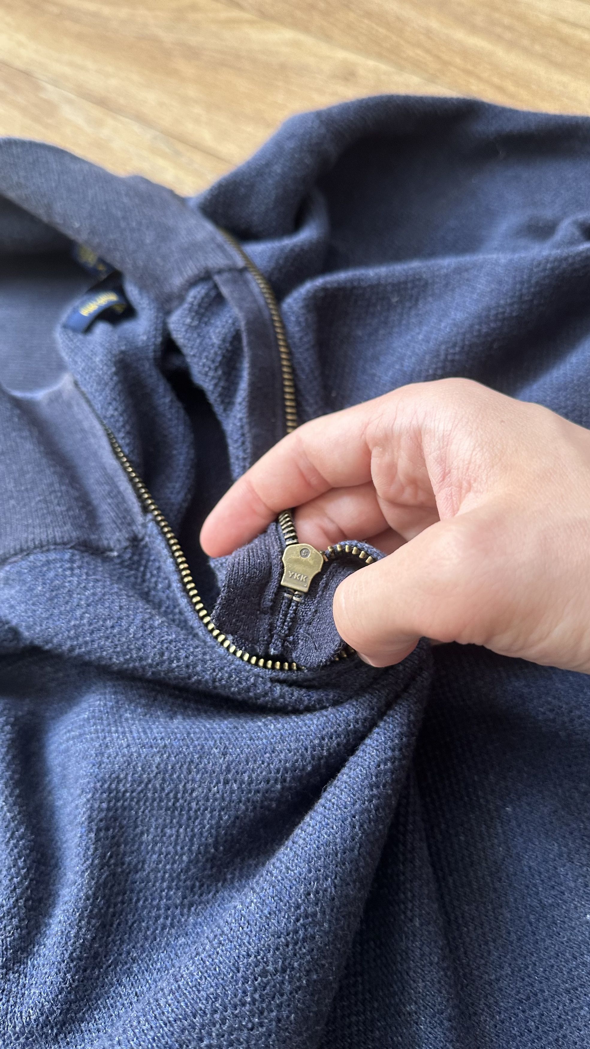 Polo Ralph Lauren × Vintage Vintage Polo Ralph Lauren 1/3 zip sweater oldmoney Size US M / EU 48-50 / 2 - 6 Thumbnail