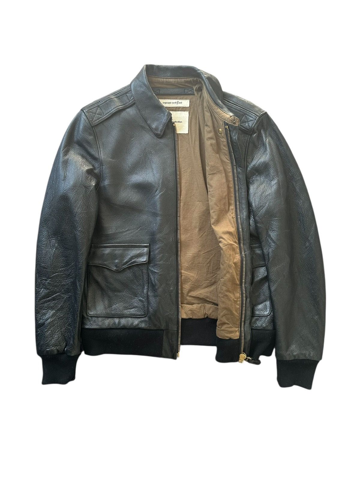Japanese Brand × Vivastudio 🔥Rare🔥 Viva Studio Corporate Rock & Roll leather jacket Size US M / EU 48-50 / 2 - 3 Thumbnail