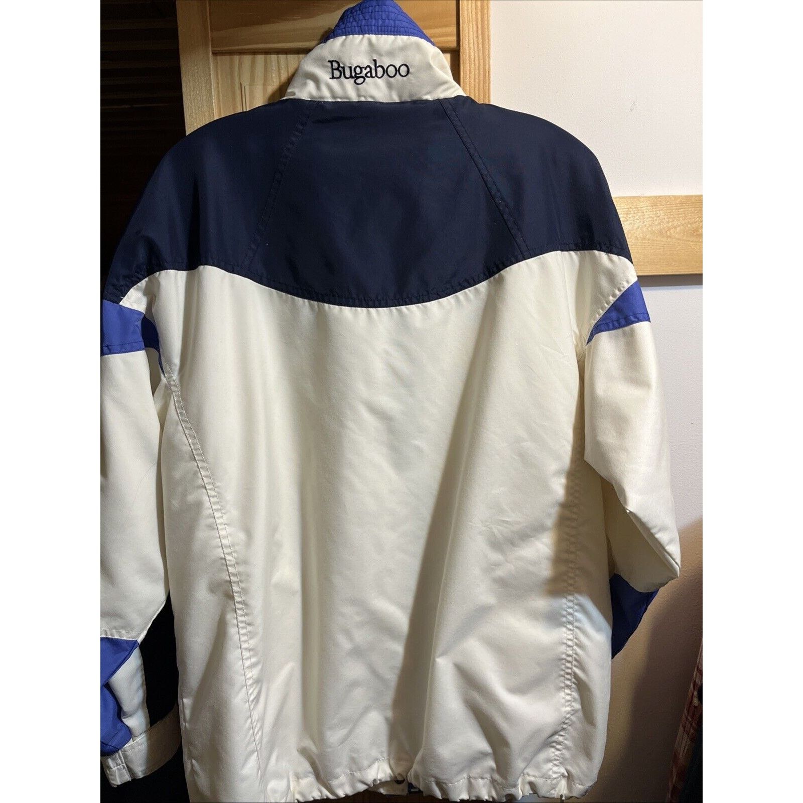 Columbia Columbia Vintage Jacket Womens M White Blue Zip Bugaboo Coat Size M / US 6-8 / IT 42-44 - 8 Thumbnail