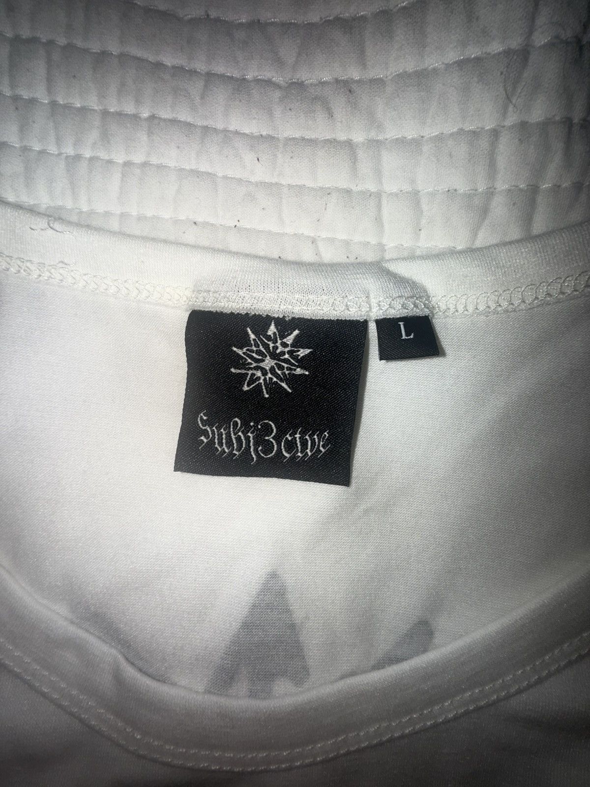 Other Subj3ctve White Rest Tank Top Size L / US 10 / IT 46 - 5 Thumbnail