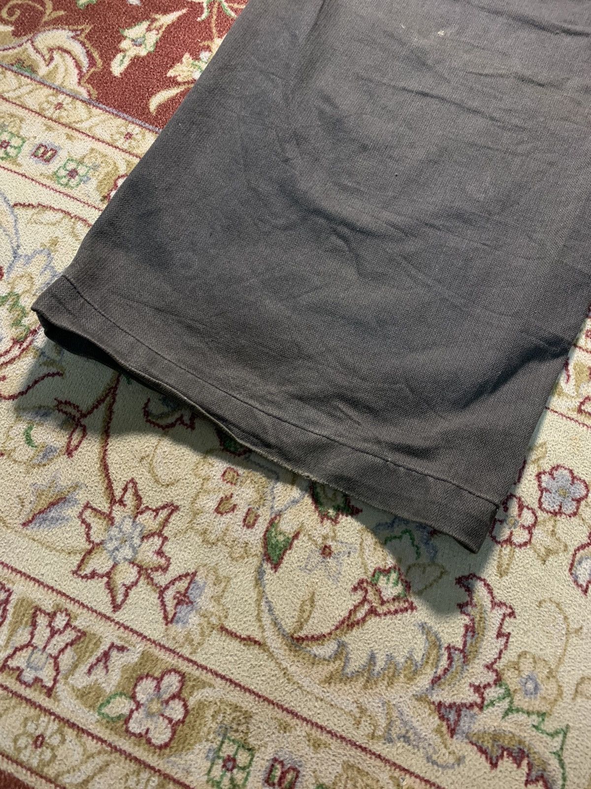 Japanese Brand VINTAGE BARREL ROLL BAKER PANT STRAIGHT FADED Size US 33 - 9 Thumbnail