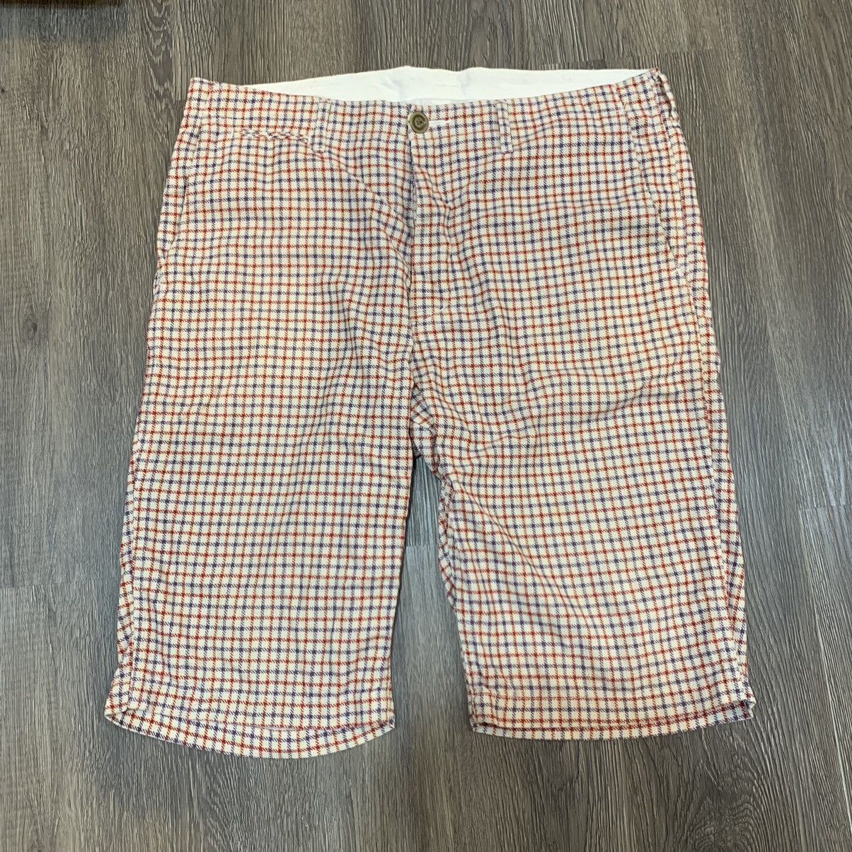 Japanese Brand Visvim Plaid Half Pant Size US 37 - 4 Thumbnail