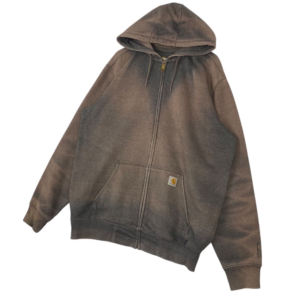 Other Vintage Carhartt Sun Faded Hoodie Oversized Full Zip Size US L / EU 52-54 / 3 - 2 Thumbnail