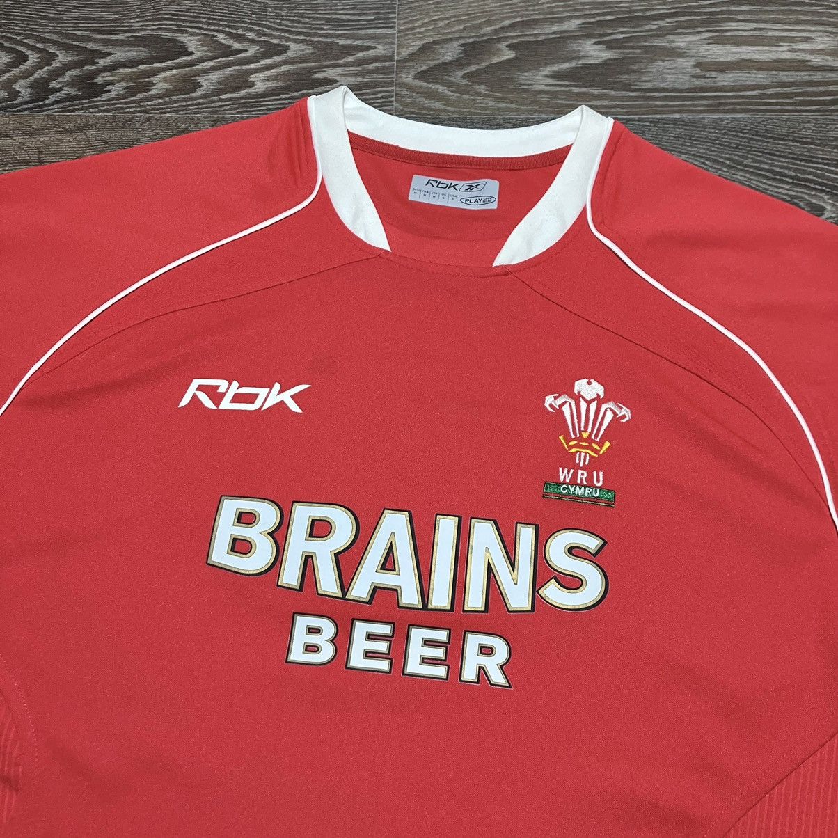 Reebok Vintage Reebok WALES Rugby Union 2007/08 Home Jersey Shirt Size US M / EU 48-50 / 2 - 2 Thumbnail