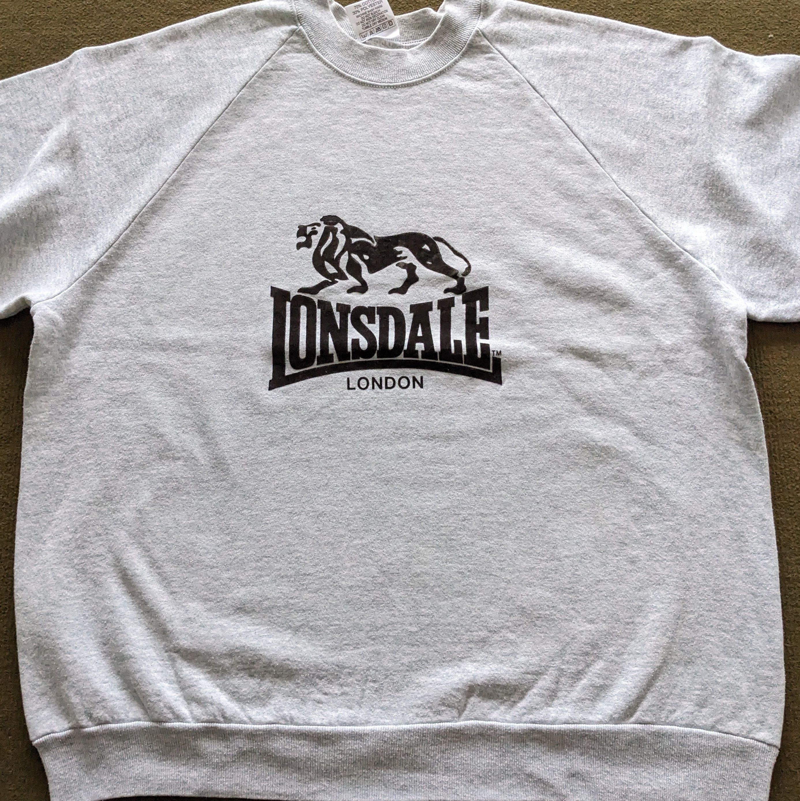 Lonsdale Vintage LONSDALE LONDON Crewneck Sweatshirt Size US L / EU 52-54 / 3 - 2 Thumbnail