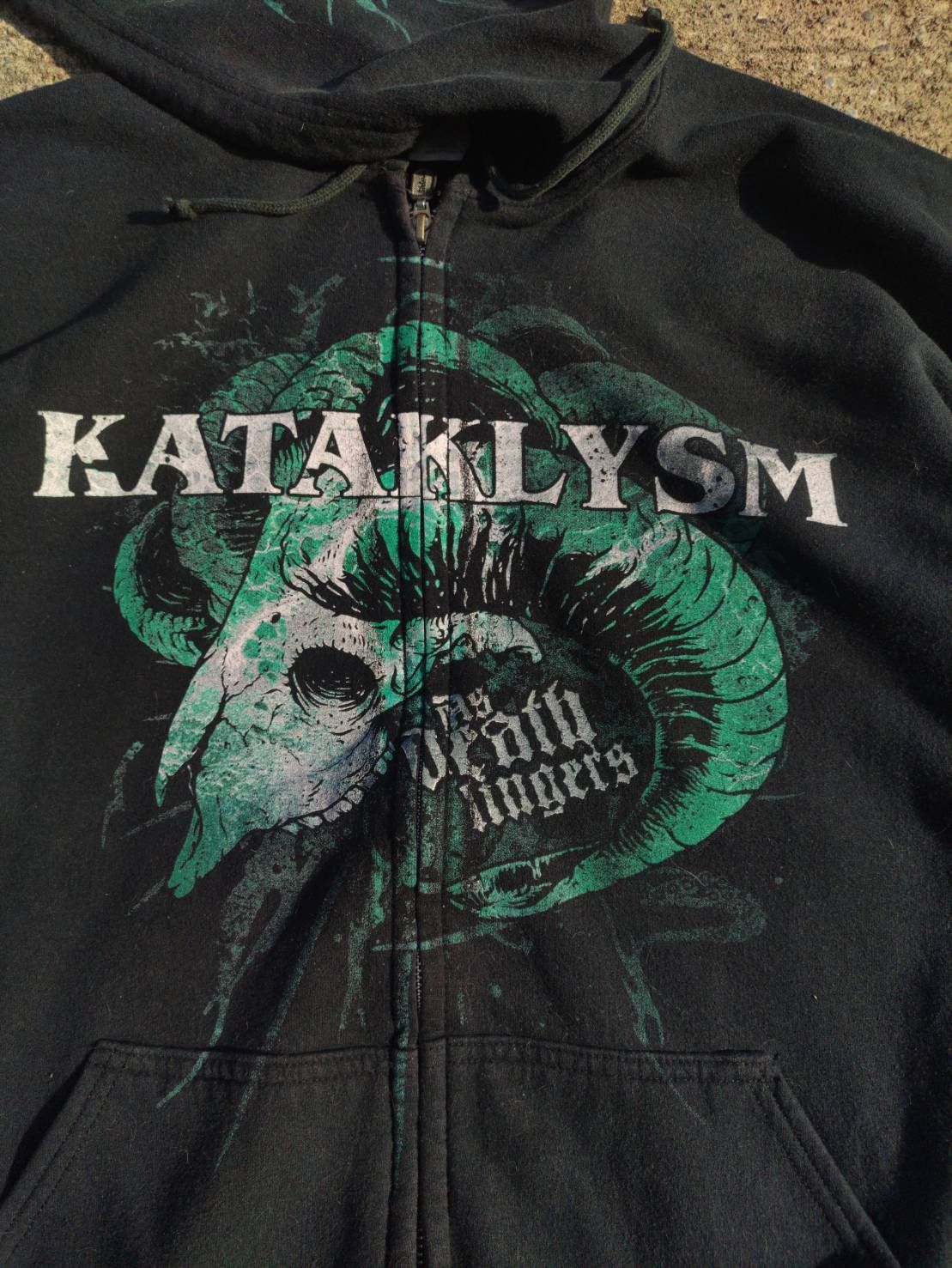 Band Tees Vtg 00's Kataklysm " As Death Lingers " Single Promo Hoodies Size US XL / EU 56 / 4 - 4 Thumbnail