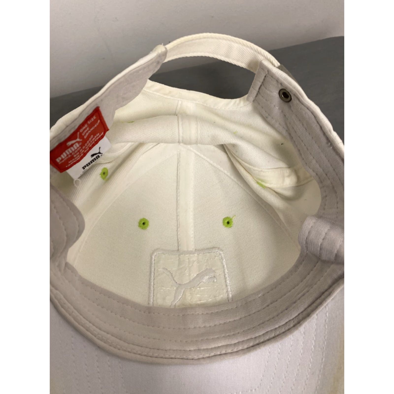 Puma PUMA Golf Hat Cap Mens One Size White Baseball Cap Adjustable Golf Accessory Size ONE SIZE - 6 Thumbnail