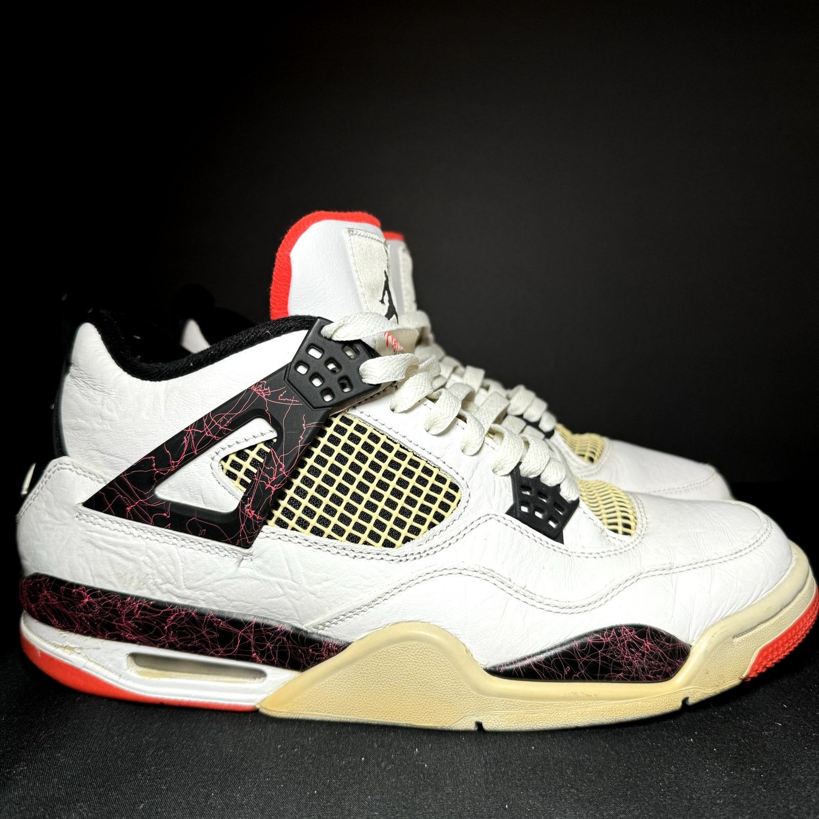 Jordan Brand × Nike Nike Air Jordan 4 Retro Pale Citron Men's Shoes - Size 10.5 Size US 10.5 / EU 43-44 - 1 Thumbnail