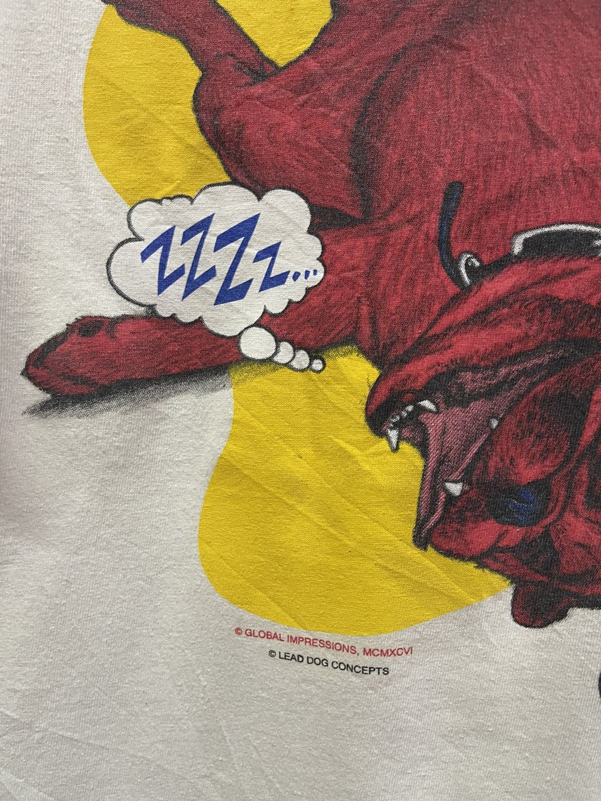 Vintage Vintage The Lead Dog Sez🔥🔥🔥 Size US XL / EU 56 / 4 - 17 Thumbnail