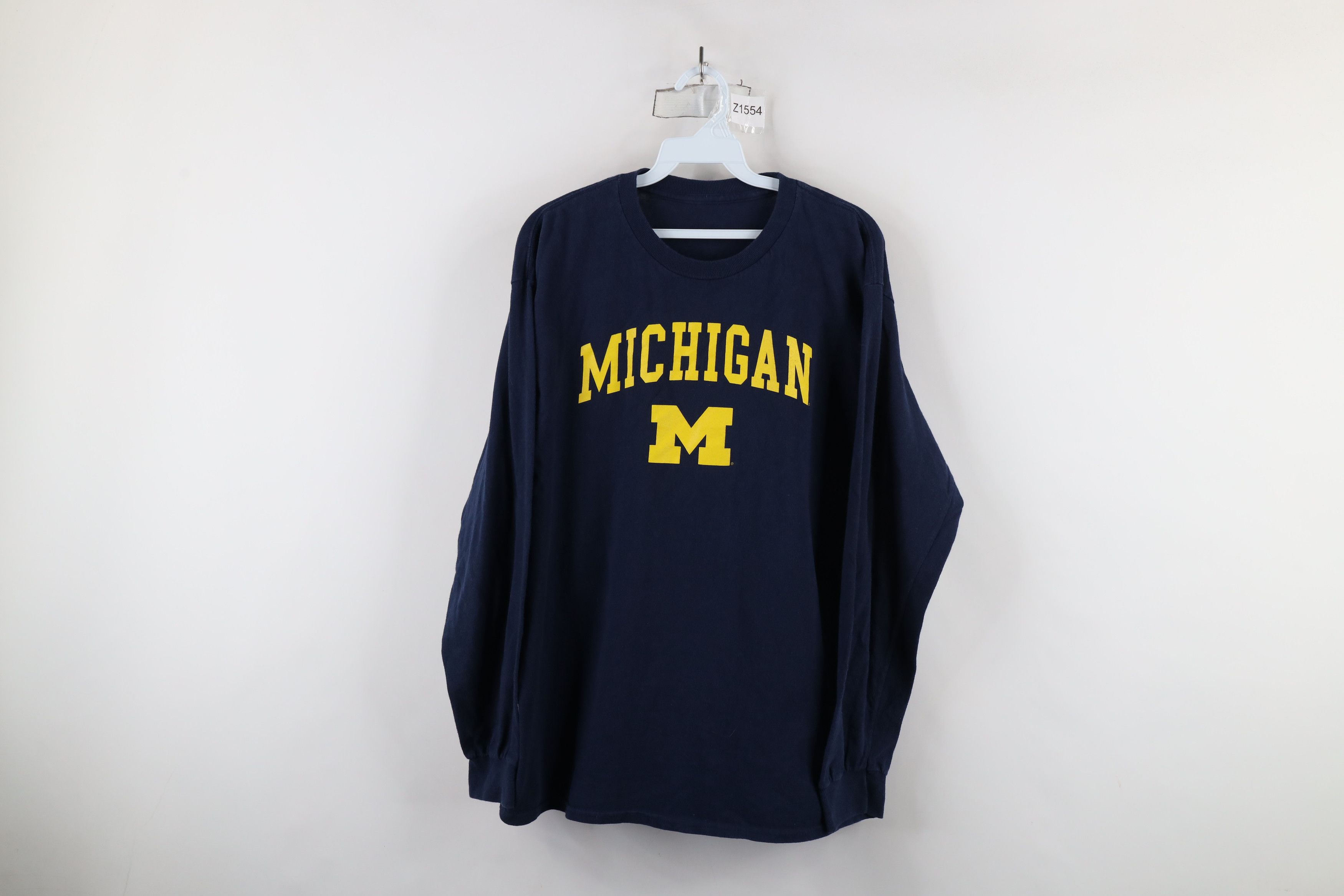 Vintage 90s Out University of Michigan Long Sleeve T-Shirt