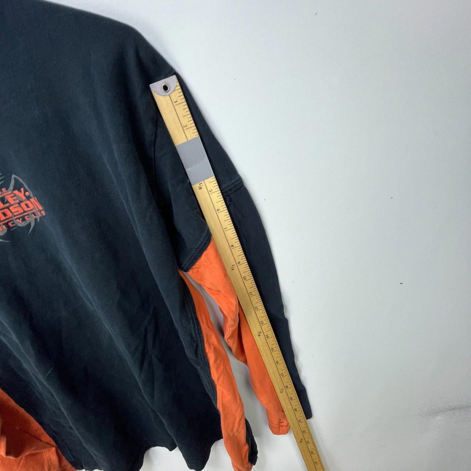 Harley Davidson Vintage Harley Davidson Eagle Flames Long Sleeve Shirt Large Size US L / EU 52-54 / 3 - 10 Thumbnail