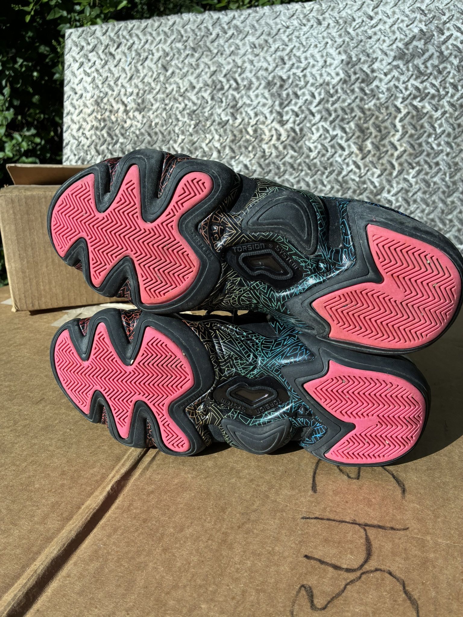 Adidas Adidas Kobe Crazy 8 Tribal Gradient Black C75764 Mens 11 Size US 11 / EU 44 - 6 Thumbnail