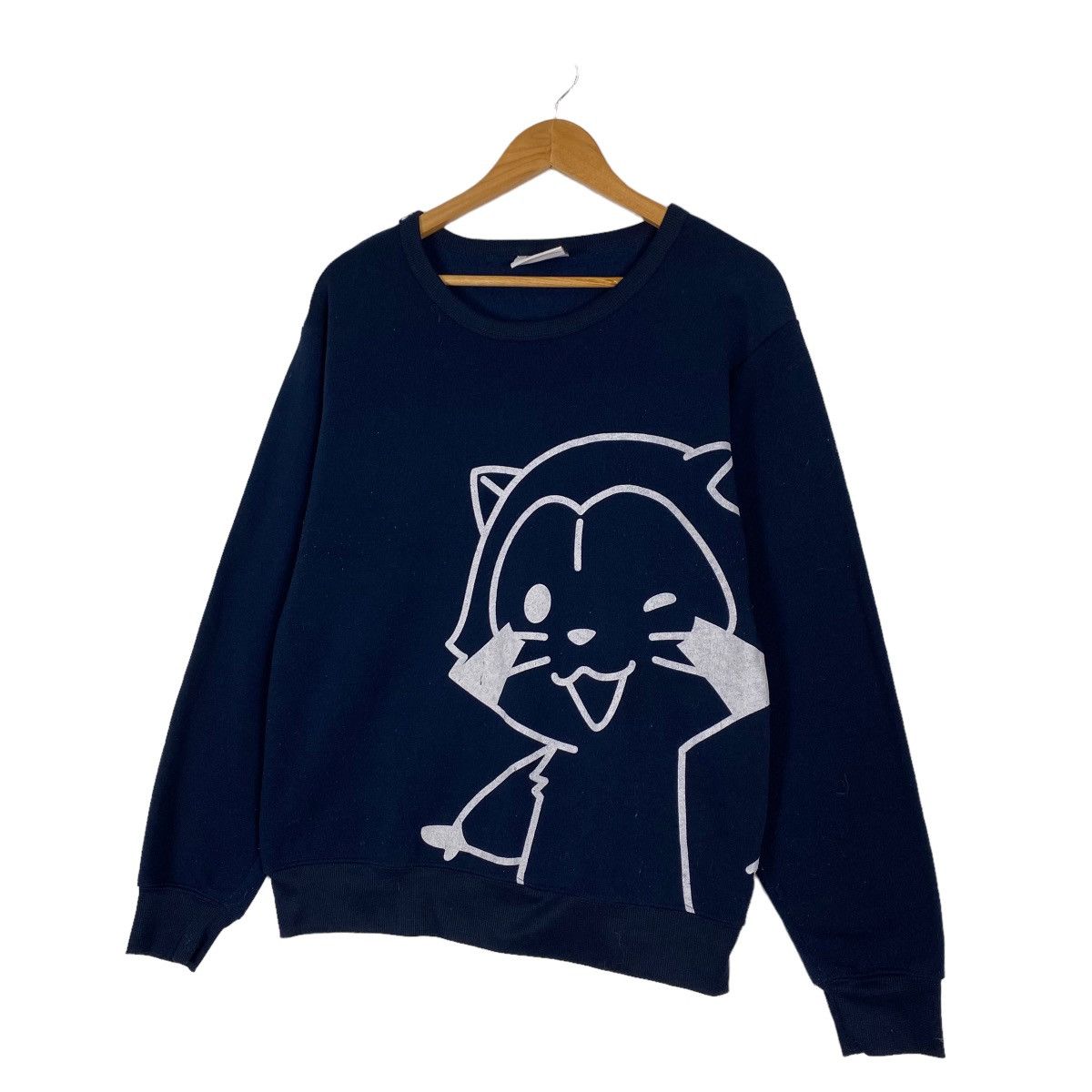 Anime × Japanese Brand PUCHI RASCAL BIG LOGO CREWNECK SWEATSHIRT Size US M / EU 48-50 / 2 - 2 Thumbnail