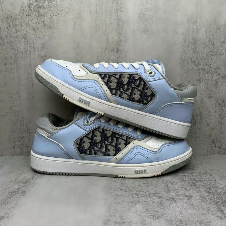 Dior Dior B27 Sneakers Blue and White-2506 Size US 10 / EU 43 - 2 Thumbnail