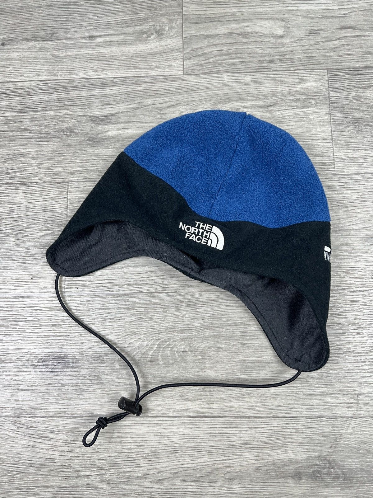 The North Face VINTAGE The North Face Beanie Hat Cap Blue Fleece Size M Size ONE SIZE - 1 Thumbnail