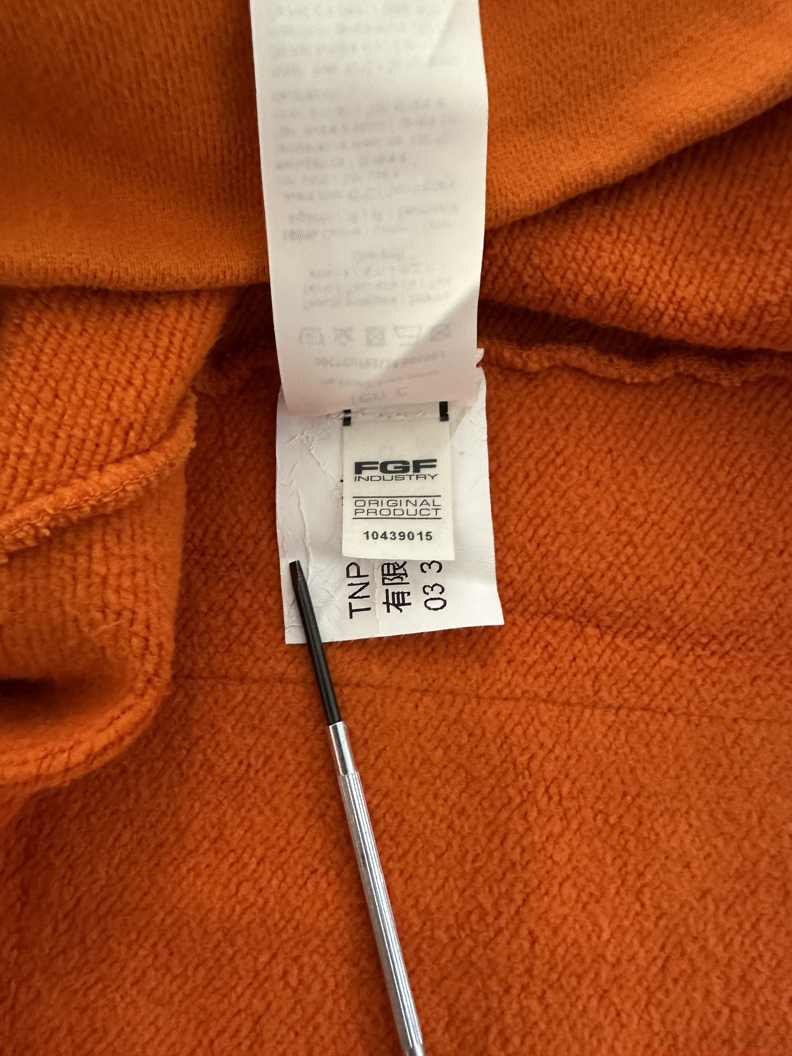 Ten C Ten C Orange Sweatshirt Men's Medium Made In Italy Size US M / EU 48-50 / 2 - 7 Thumbnail