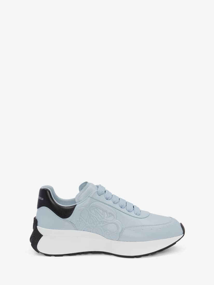 Alexander McQueen o1w1db10925 Sprint Runner in Blue Size US 5 / IT 35 - 1 Thumbnail