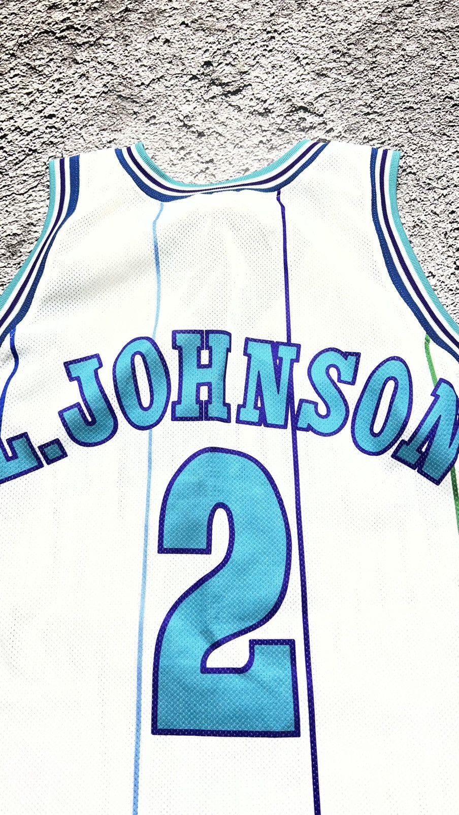 Champion VTG 90’s Charlotte Hornets NBA Larry Johnson champion jersey Size US S / EU 44-46 / 1 - 6 Thumbnail