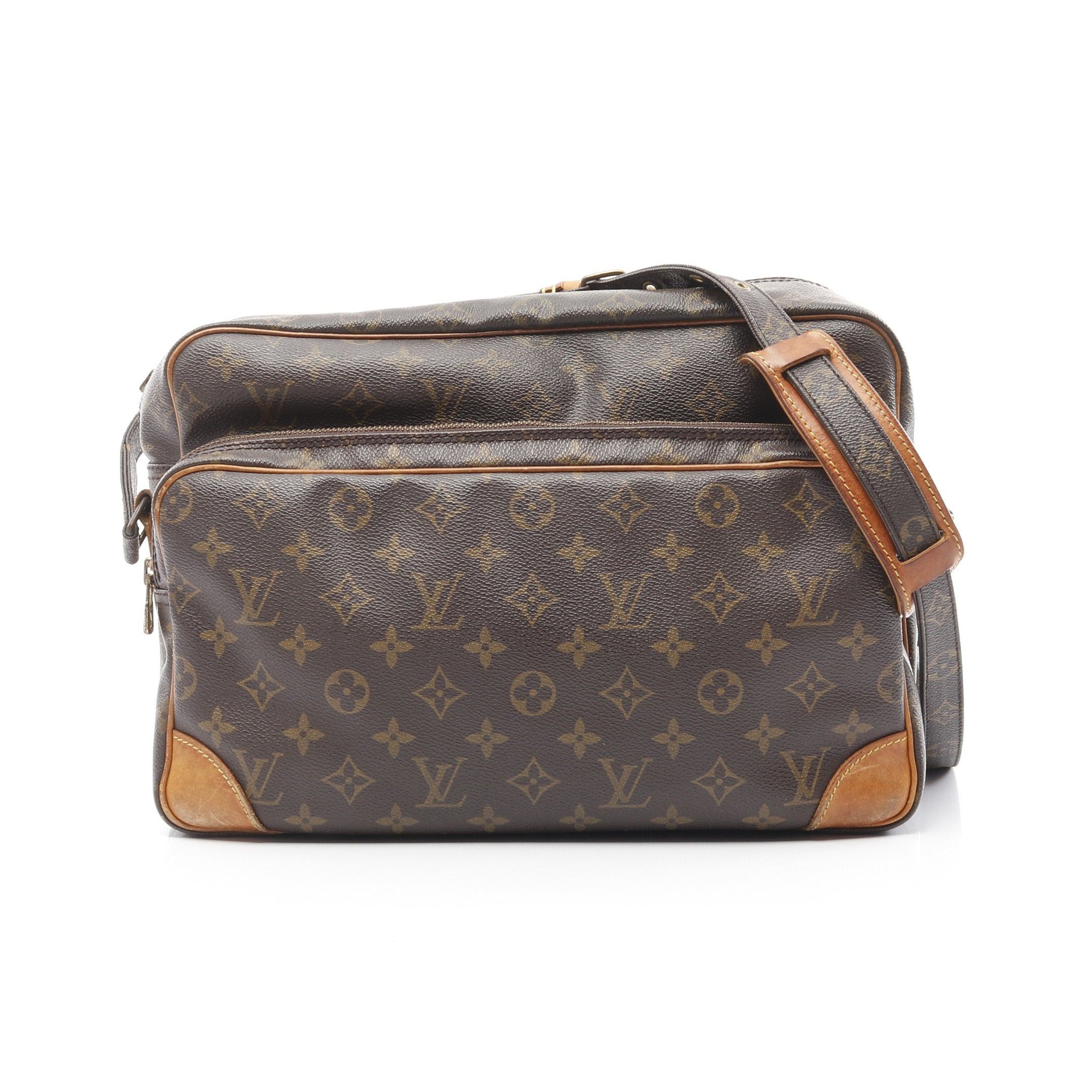 Louis Vuitton Louis Vuitton Nil Gm Monogram Shoulder Bag Leather Brown Size ONE SIZE - 1 Thumbnail