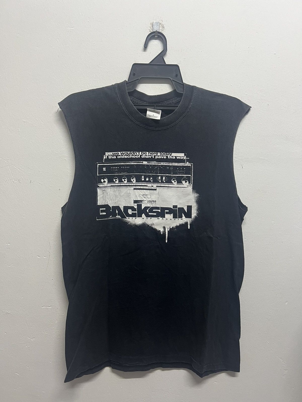 Santa Cruz Skateboards × Vintage Vintage 90’s Backspin Hip Hop Magazine Tee Size US M / EU 48-50 / 2 - 1 Thumbnail