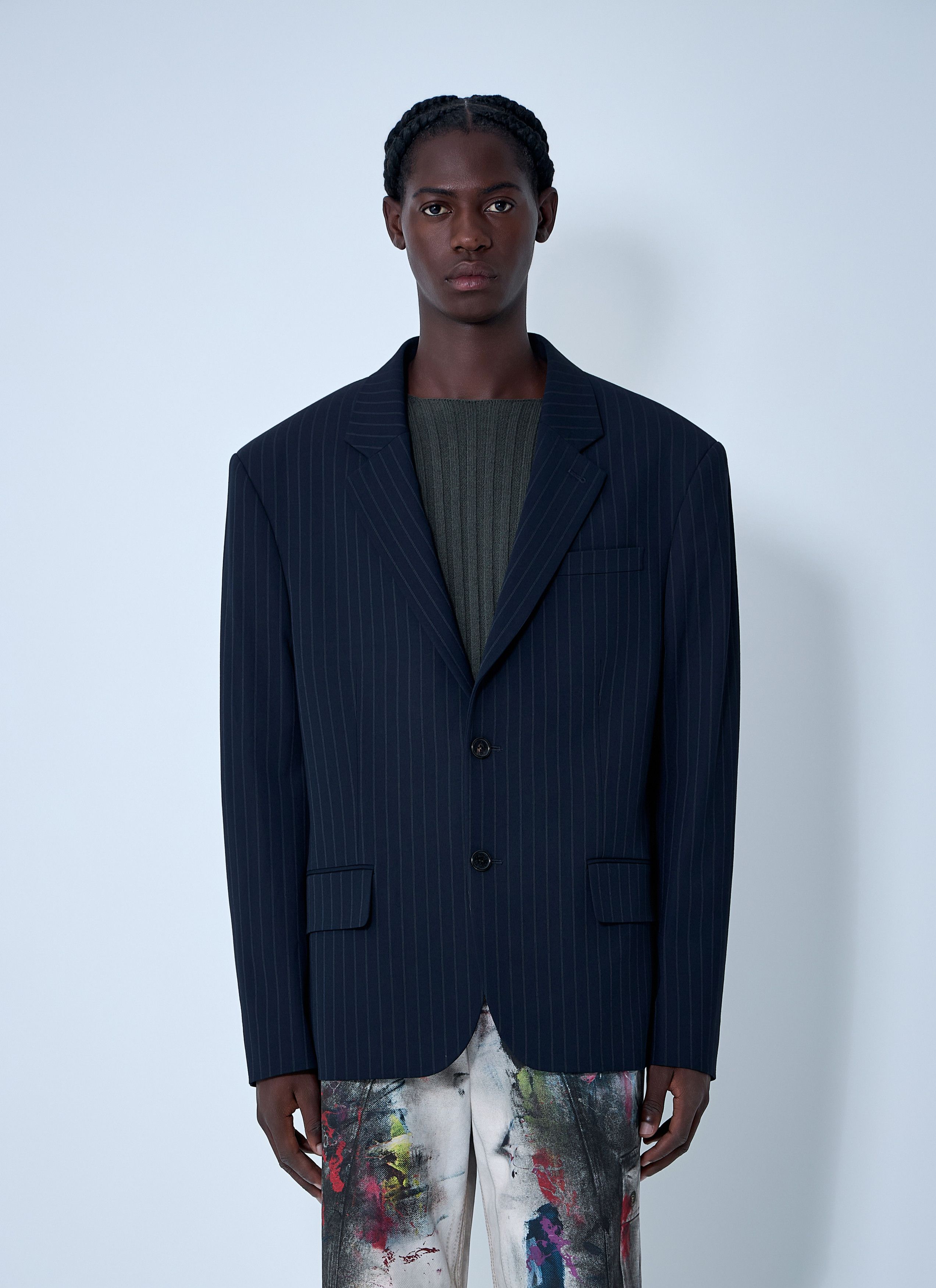 Acne Studios Single-Breasted Blazer Size US L / EU 52-54 / 3 - 1 Thumbnail