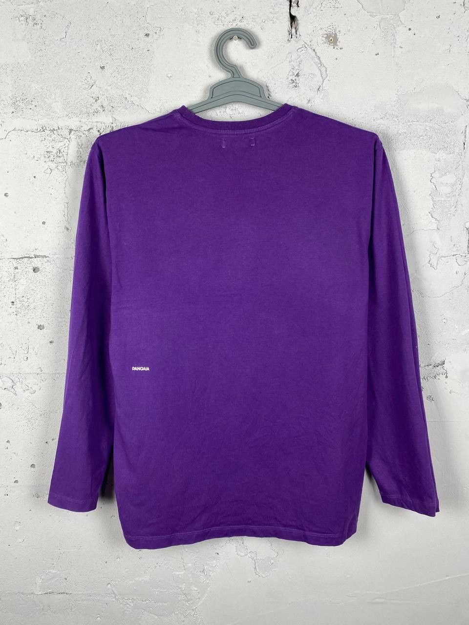 Pangaia Pangaia Organic Cotton Logo L/S T-Shirt Violet Size US L / EU 52-54 / 3 - 9 Thumbnail