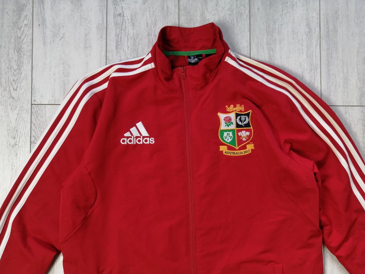 Adidas Vintage Adidas British And Irish Lions Rugby Track Jacket Size US M / EU 48-50 / 2 - 2 Thumbnail