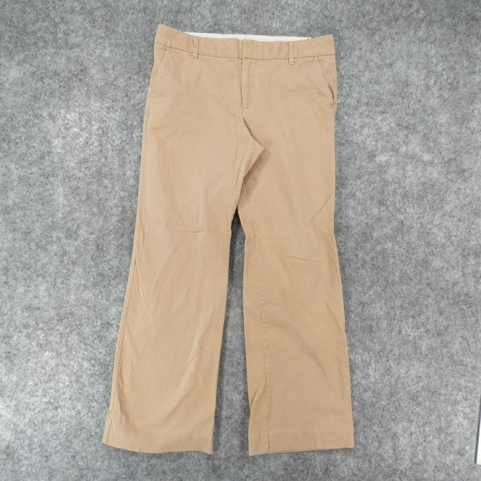 Gap Gap Pants Womens 12 Stretch Chino Wide Leg Beige School Uniform ...