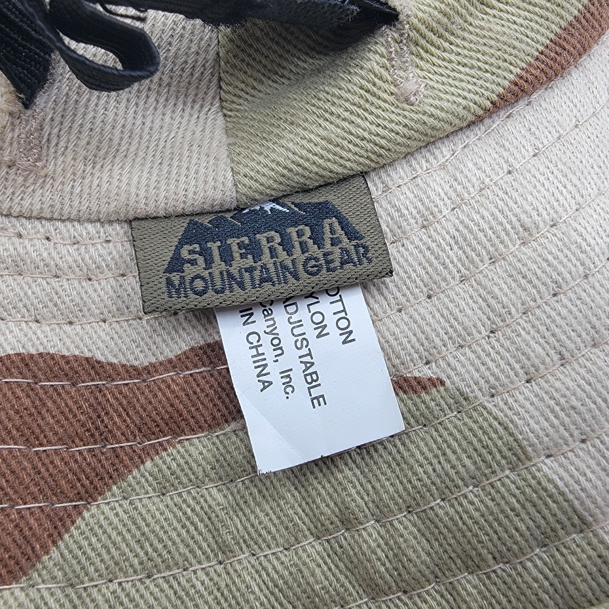 Other Sierra Mountain Gear Camo Bucket Hat Outdoor Hiking Camping Size ONE SIZE - 5 Thumbnail