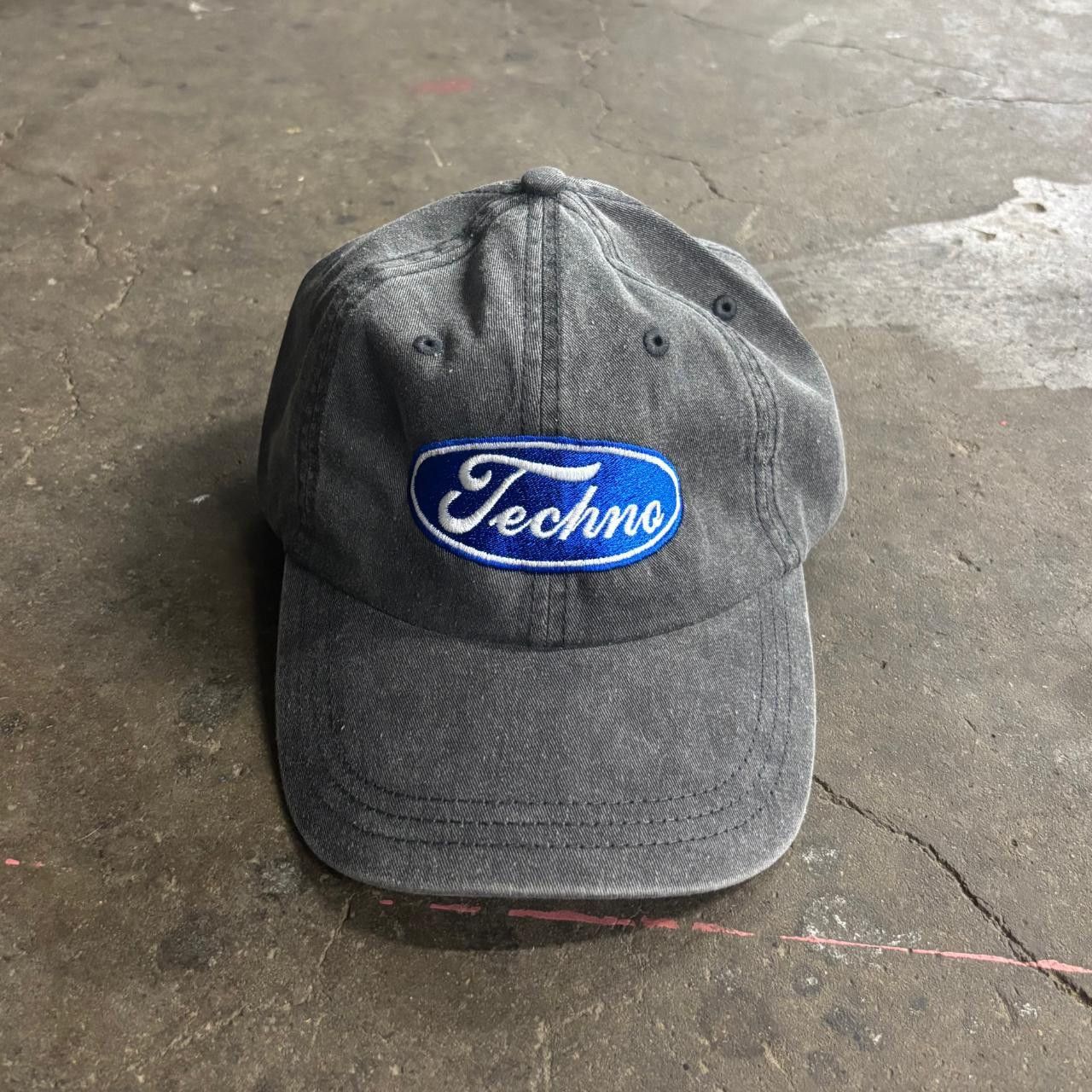 Other Vintage Wash Techno Ford Parody Logo Hat Size ONE SIZE - 1 Thumbnail