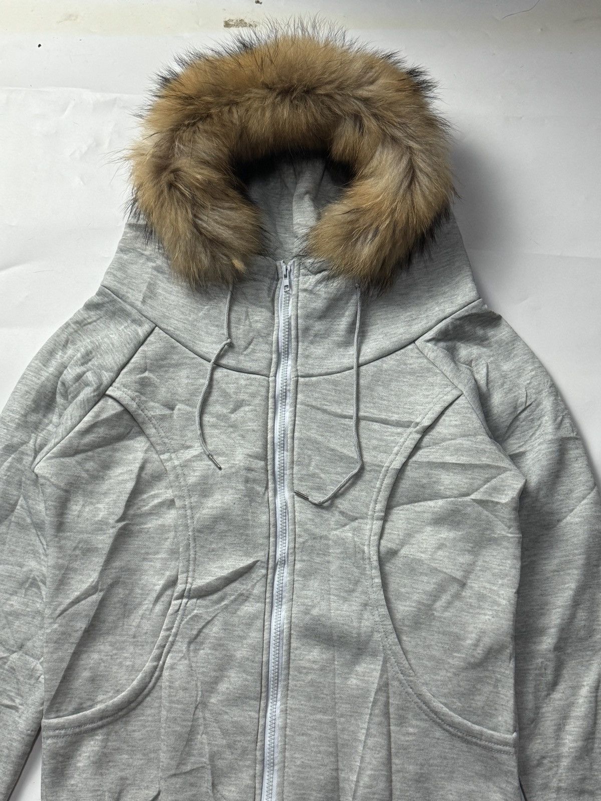 If Six Was Nine × Japanese Brand × Le Grande Bleu (L.G.B.) Fur Hoodie Japanese Goa Lgb style Size US M / EU 48-50 / 2 - 2 Thumbnail
