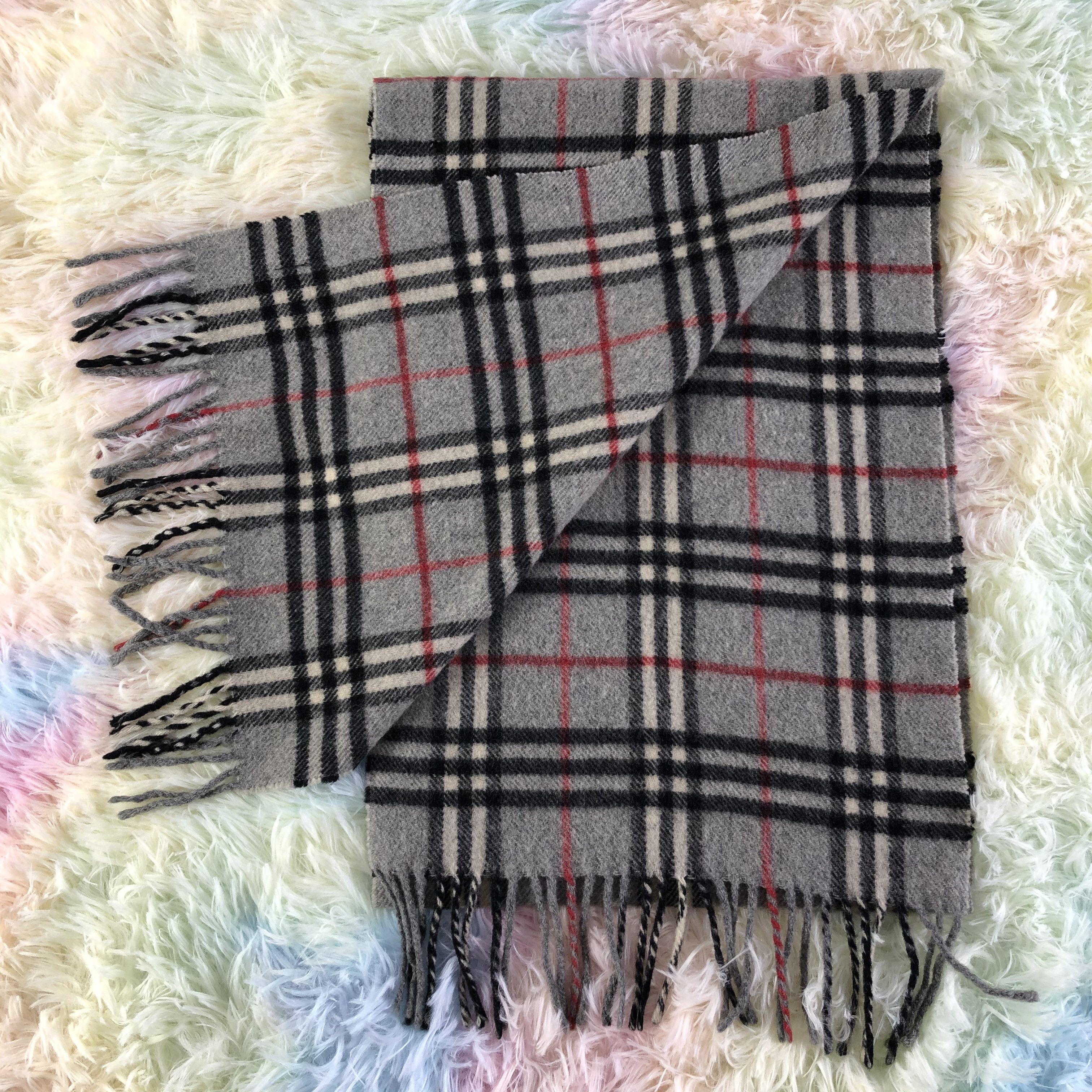 Burberry × Vintage Burberry Scarf / Muffler / Neckwear - KM17 Size ONE SIZE - 4 Thumbnail