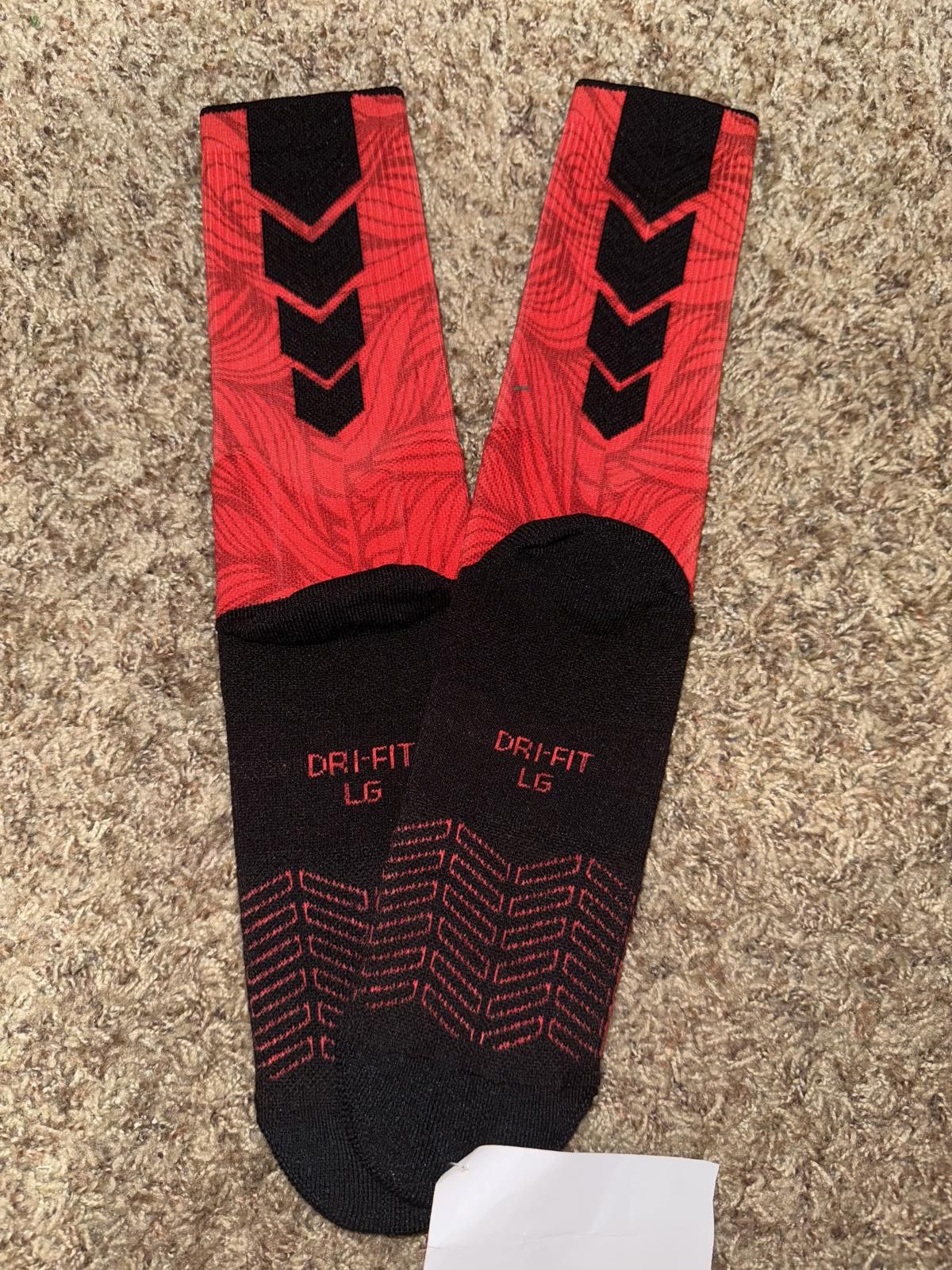 Nike Nike Elite MatchFit Neymar Sock - Red/Black Size ONE SIZE - 10 Thumbnail