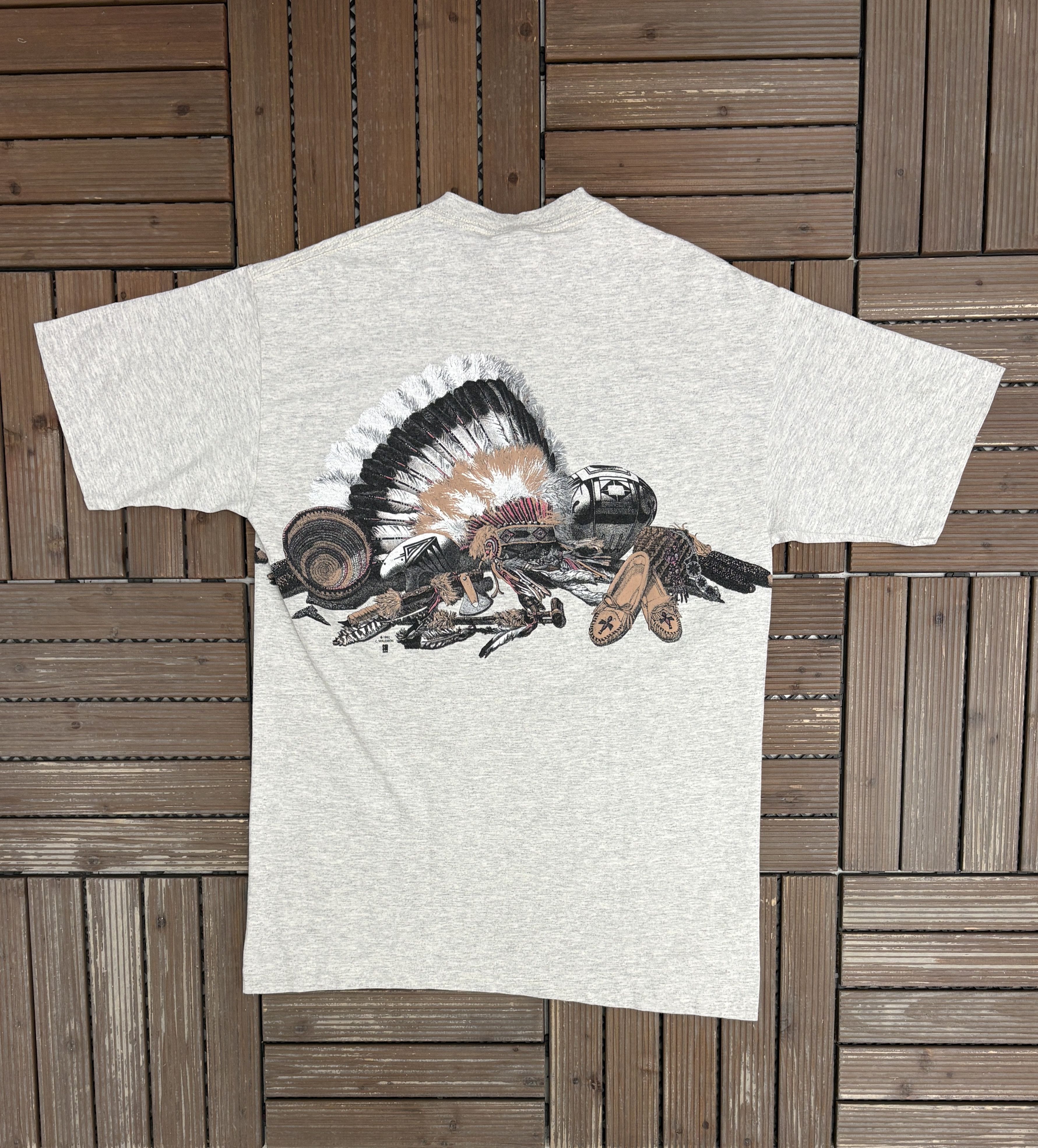 Vintage Black Hills, South Dakota Scenic Vintage Grey Tee Size US L / EU 52-54 / 3 - 5 Thumbnail