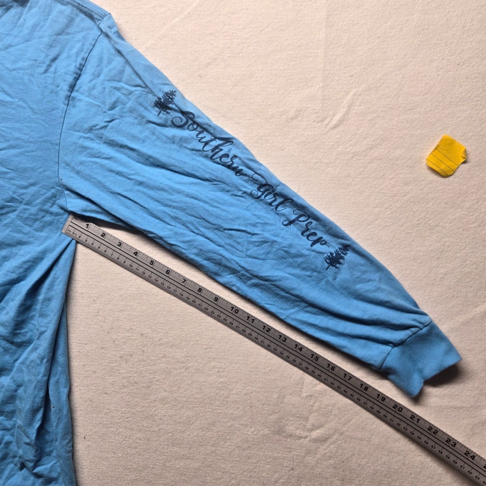 Vintage VINTAGE Southern Girl Prep "Life Is Better By the Campfire" Long Sleeve T-Shirt Women 2XL Blue Cotton Camping Size XXL / US 16-18 / IT 52-54 - 4 Thumbnail