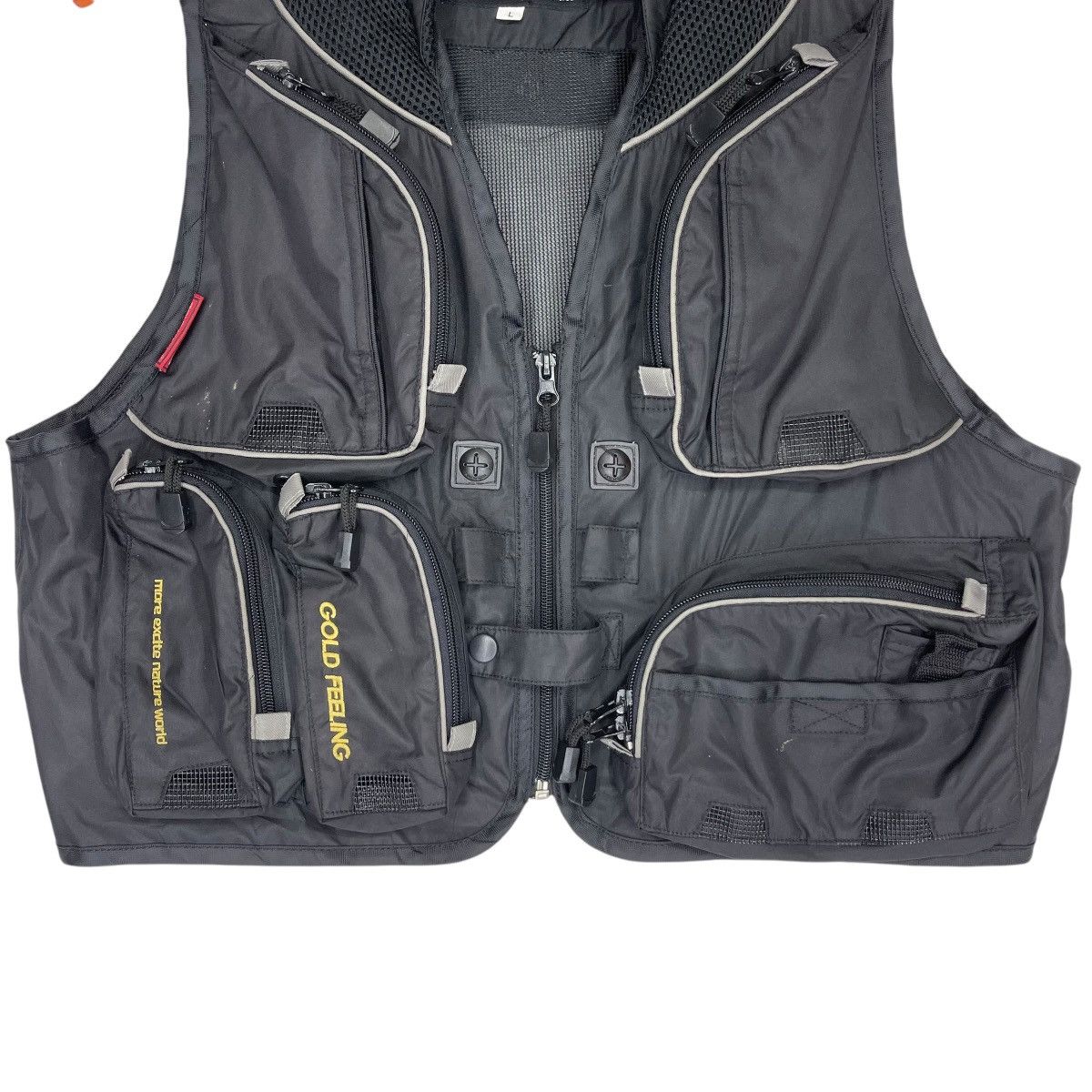 Japanese Brand Gold Feeling Multipocket Tactical Fishing Vest Size US M / EU 48-50 / 2 - 4 Thumbnail