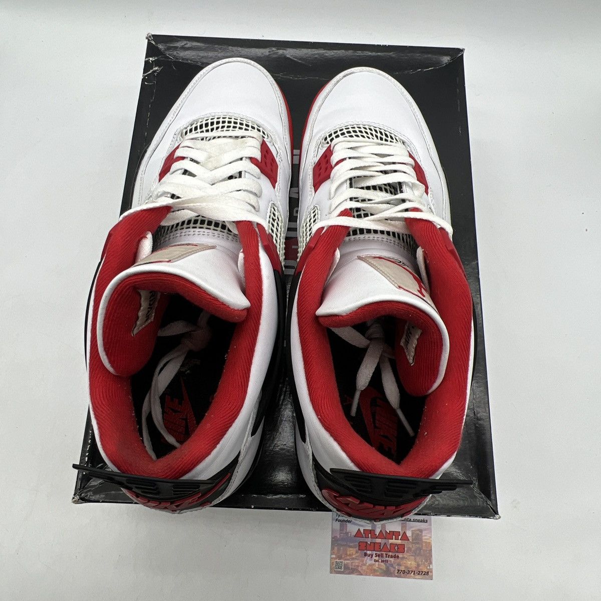 Jordan Brand Air Jordan 4 fire red Size US 13 / EU 46 - 7 Thumbnail