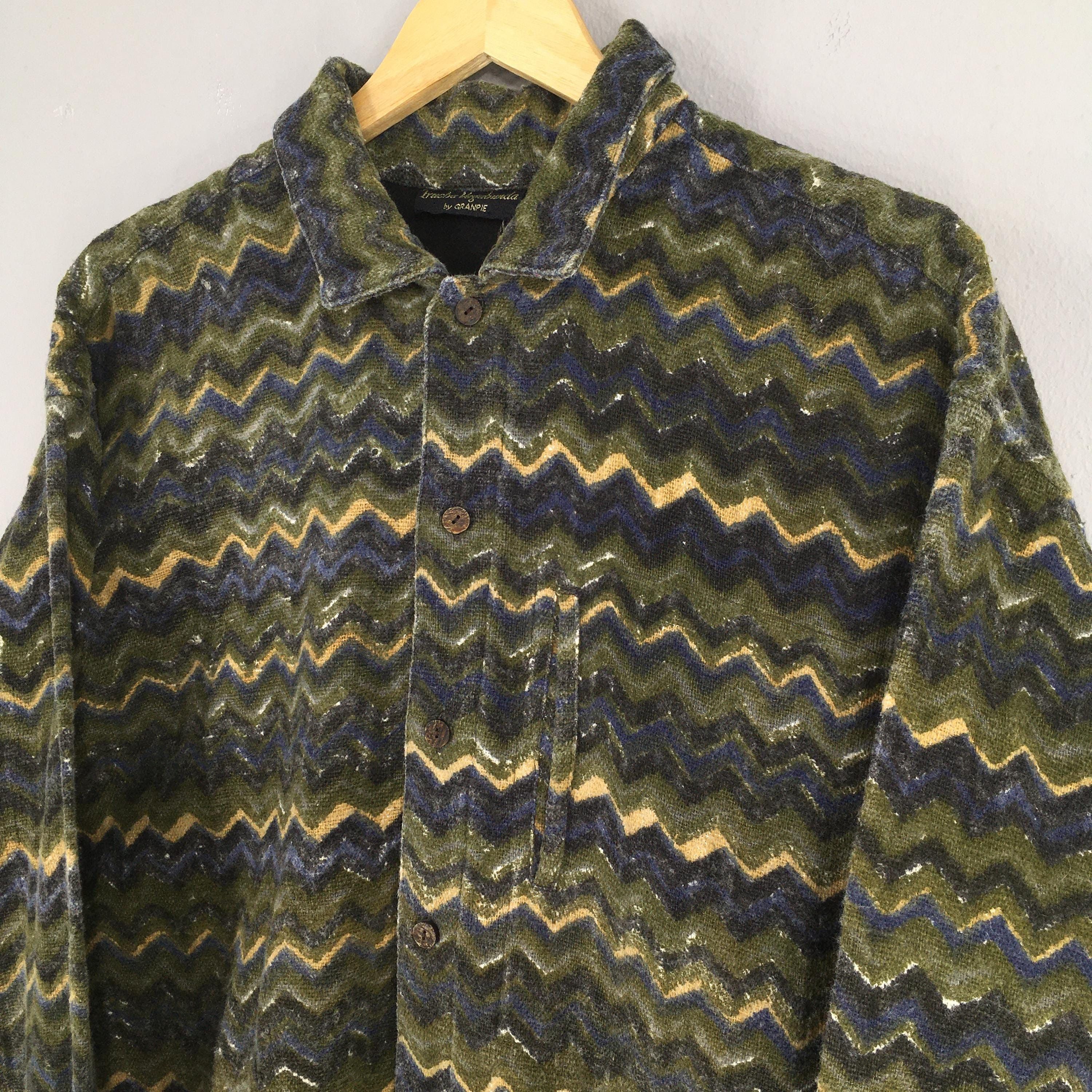 Tribal Streetwear × Vintage Vintage 90's Trucha Vagabunda Pattern Native Shirt XLarge Size US XL / EU 56 / 4 - 3 Thumbnail