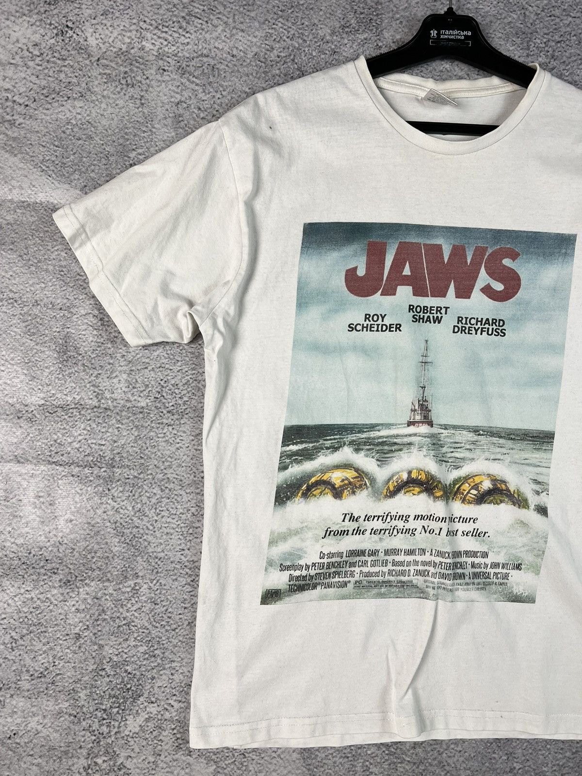 Band Tees × Vintage Vintage movie jaws merchandise T-shirt Size US M / EU 48-50 / 2 - 4 Thumbnail