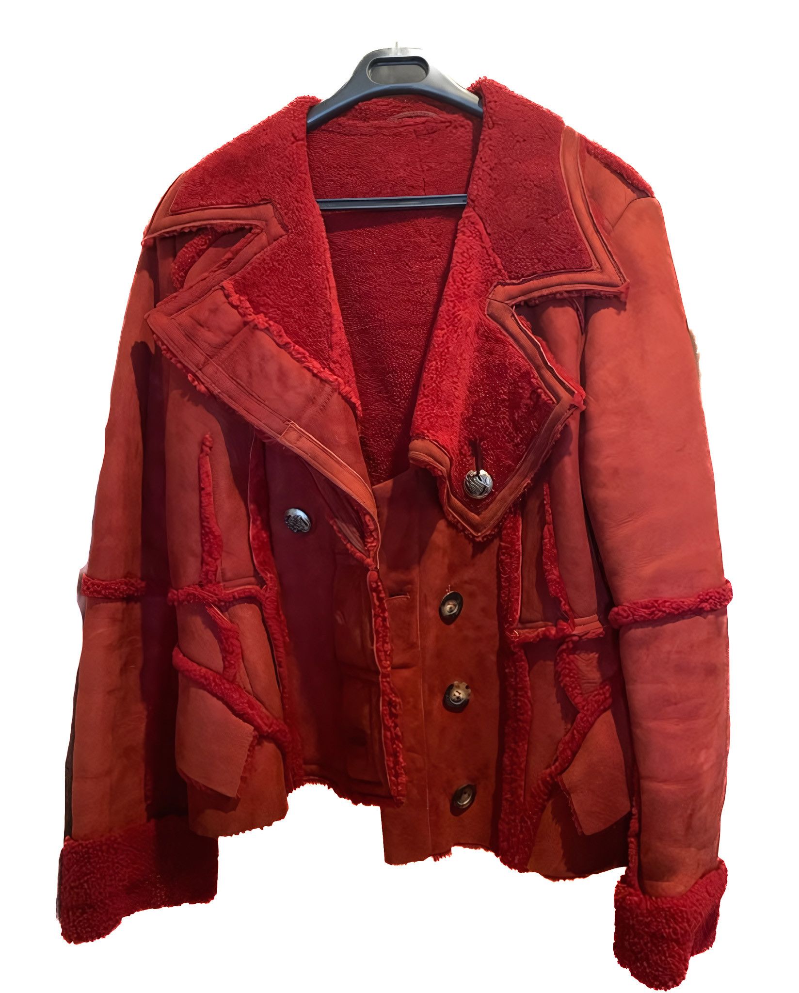 Christian Dior Monsieur SHEARLING SUEDE BIKER JACKET Size M / US 6-8 / IT 42-44 - 1 Thumbnail