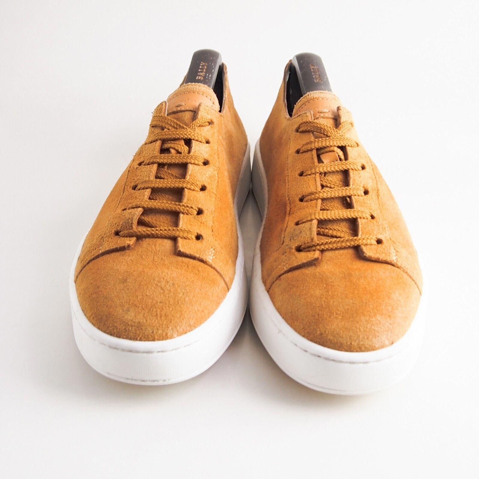 Santoni Santoni Low Top Sneakers Orange Suede Size US 11 EU 44 Size US 11 / EU 44 - 2 Thumbnail