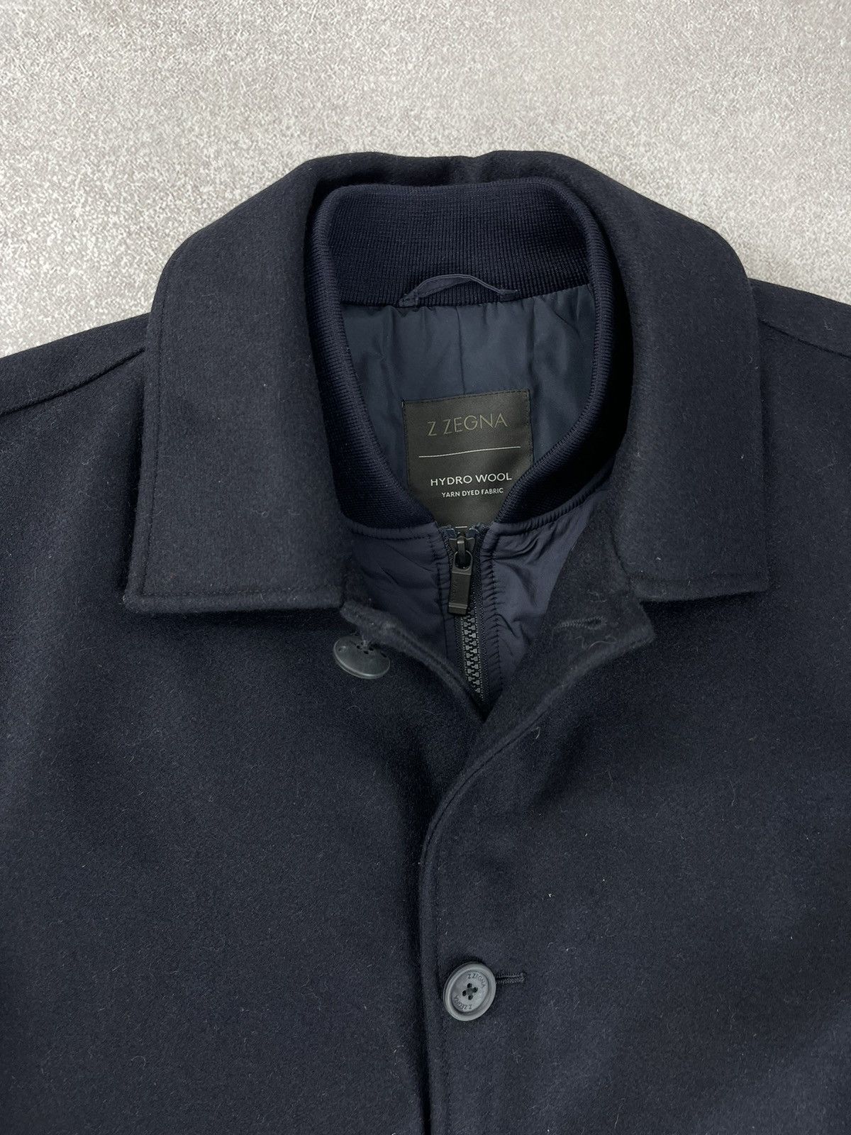 Ermenegildo Zegna × Z Zegna Z Zegna Hydro Wool Thermore Coat Jacket Men’s Size XL Size US XL / EU 56 / 4 - 6 Thumbnail