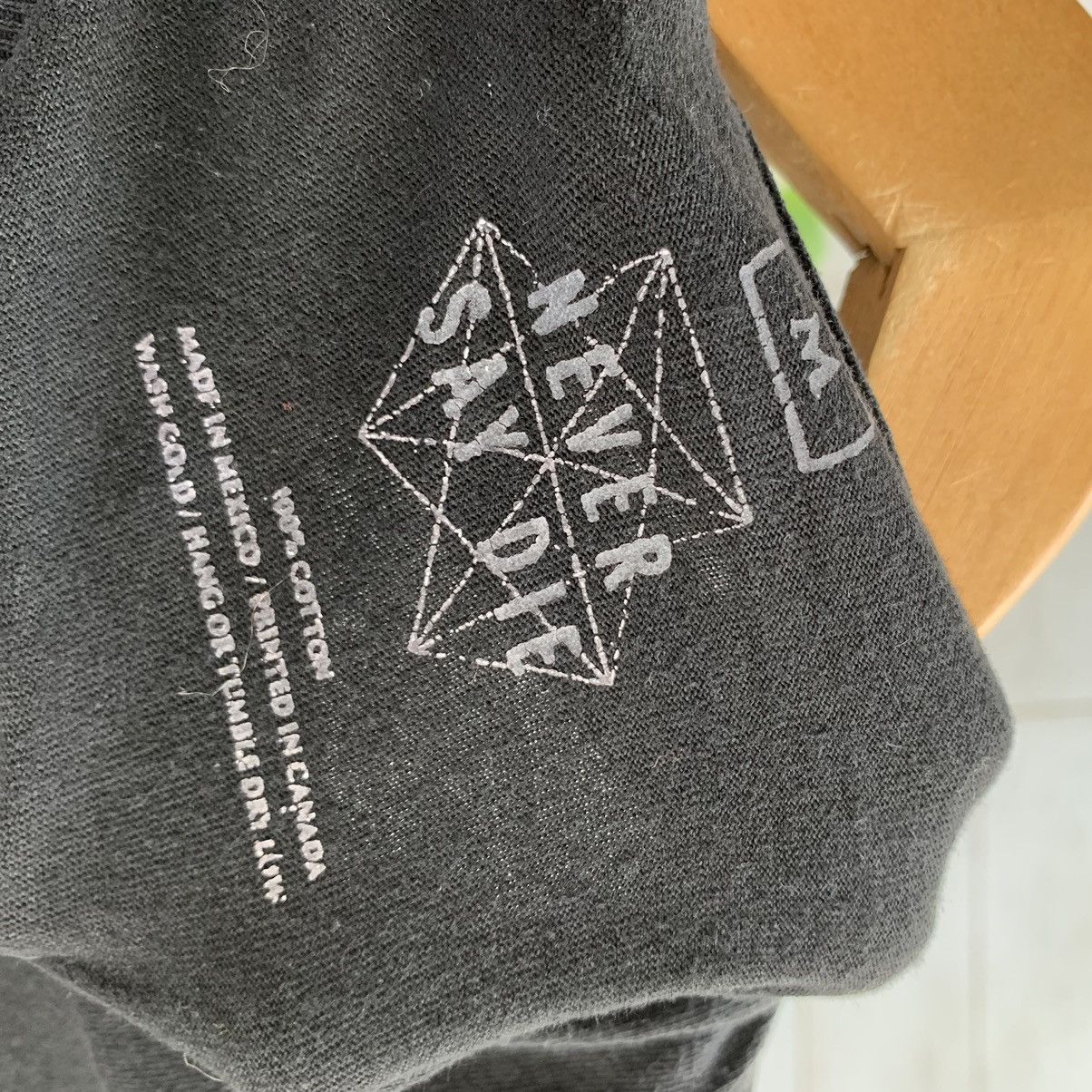 Band Tees Trampa Disrespect Techno Tee Never say Died Records Size US M / EU 48-50 / 2 - 4 Thumbnail