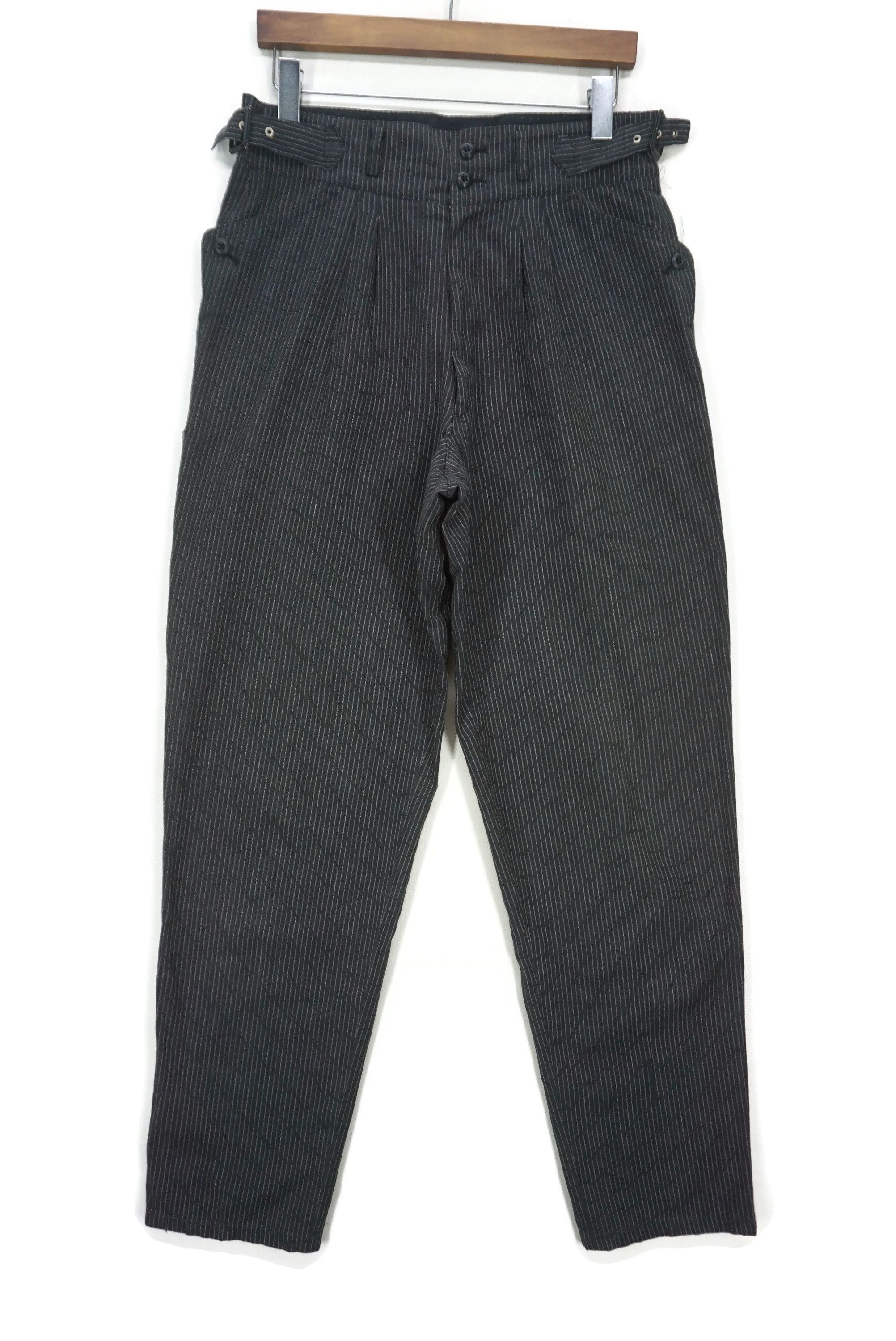 If Six Was Nine Balloon High Rise Bilvie Monsieur Buckle Waist Wide Leg x5 Size US 31 - 1 Thumbnail
