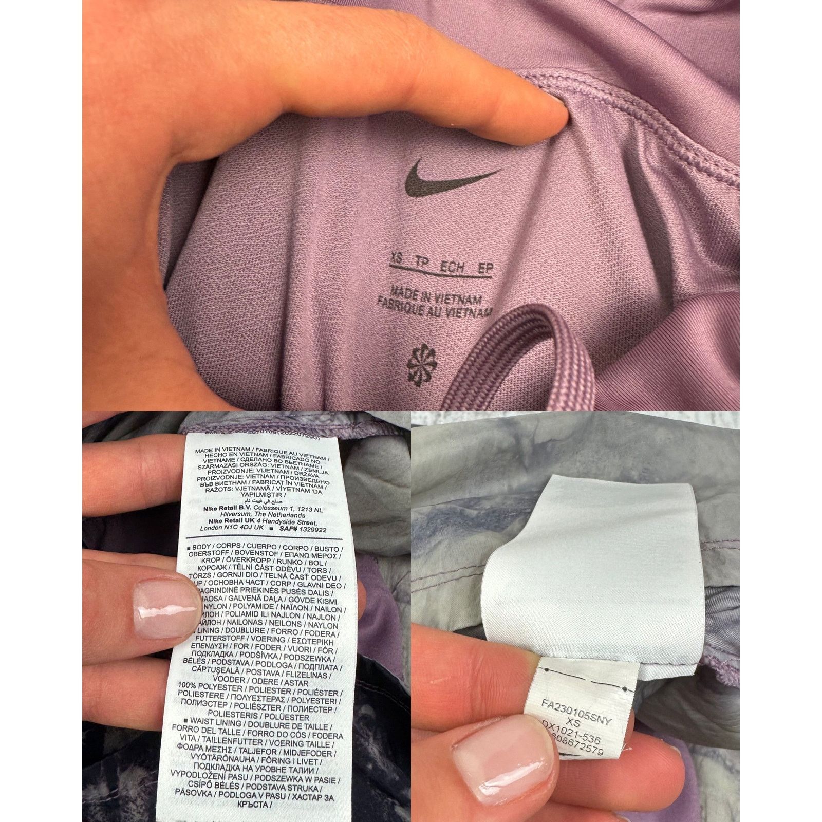 Nike Nike Dri-Fit Repel Womens Brief-Lined Trail Running Short XS Size 30" / US 8 / IT 44 - 3 Thumbnail
