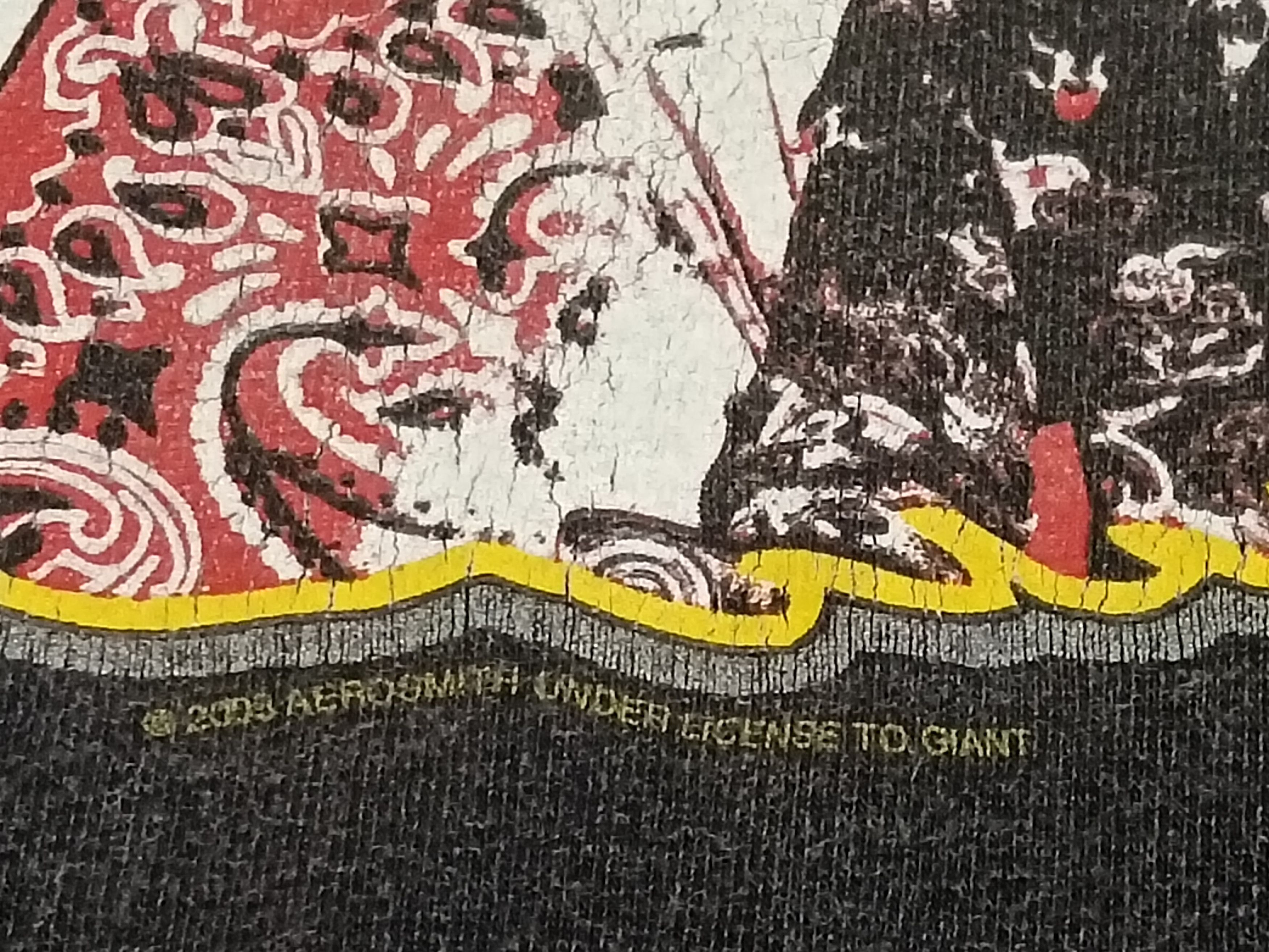 Band Tees × Vintage VINTAGE Y2K AEROSMITH SHIRT Size US XL / EU 56 / 4 - 2 Thumbnail